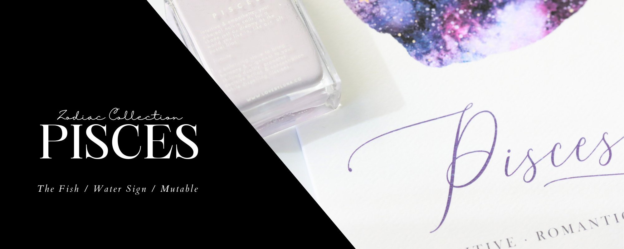The pisces zodiac sign gift collection image header