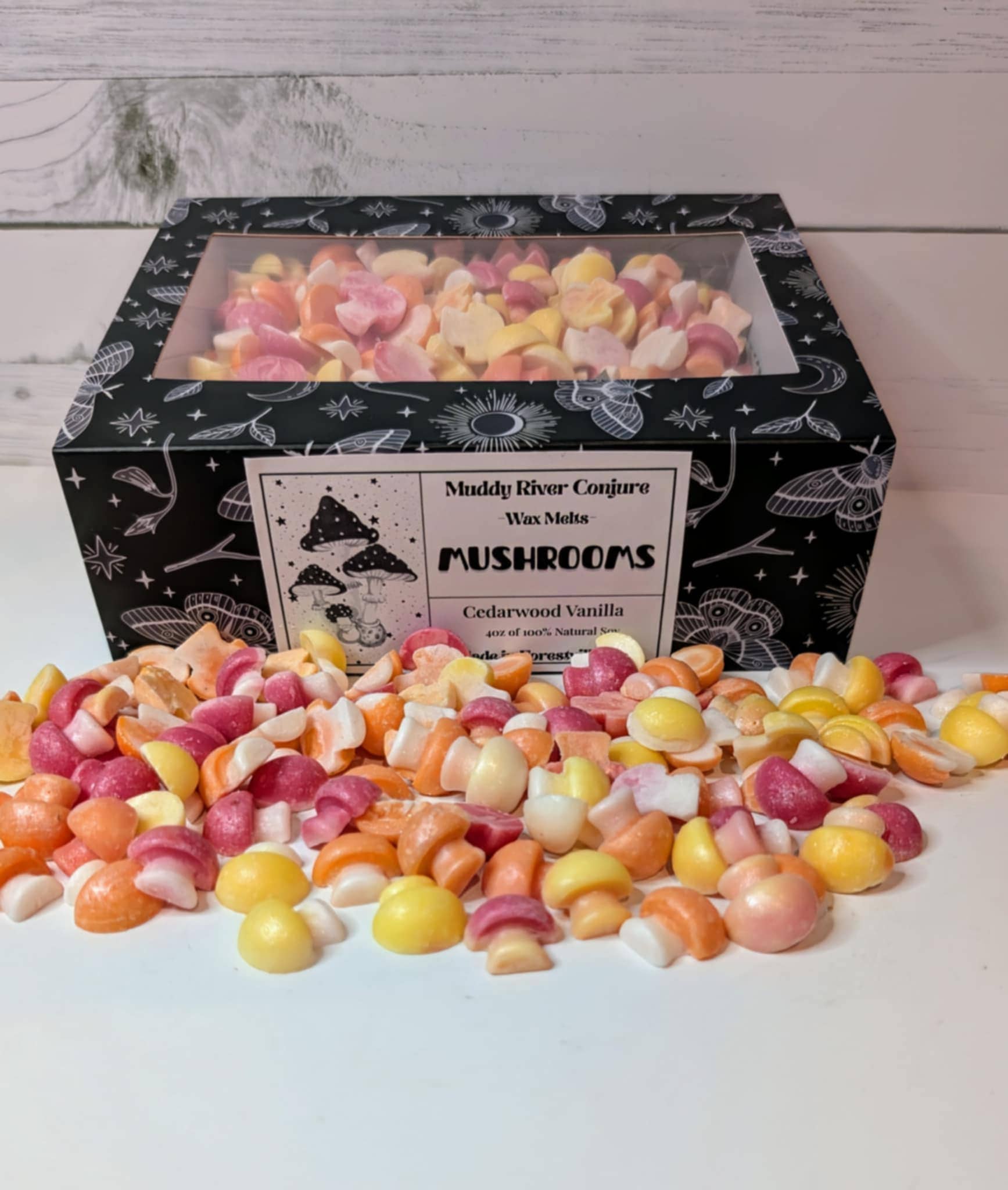 Mushroom Minis Soy Wax Melt Box