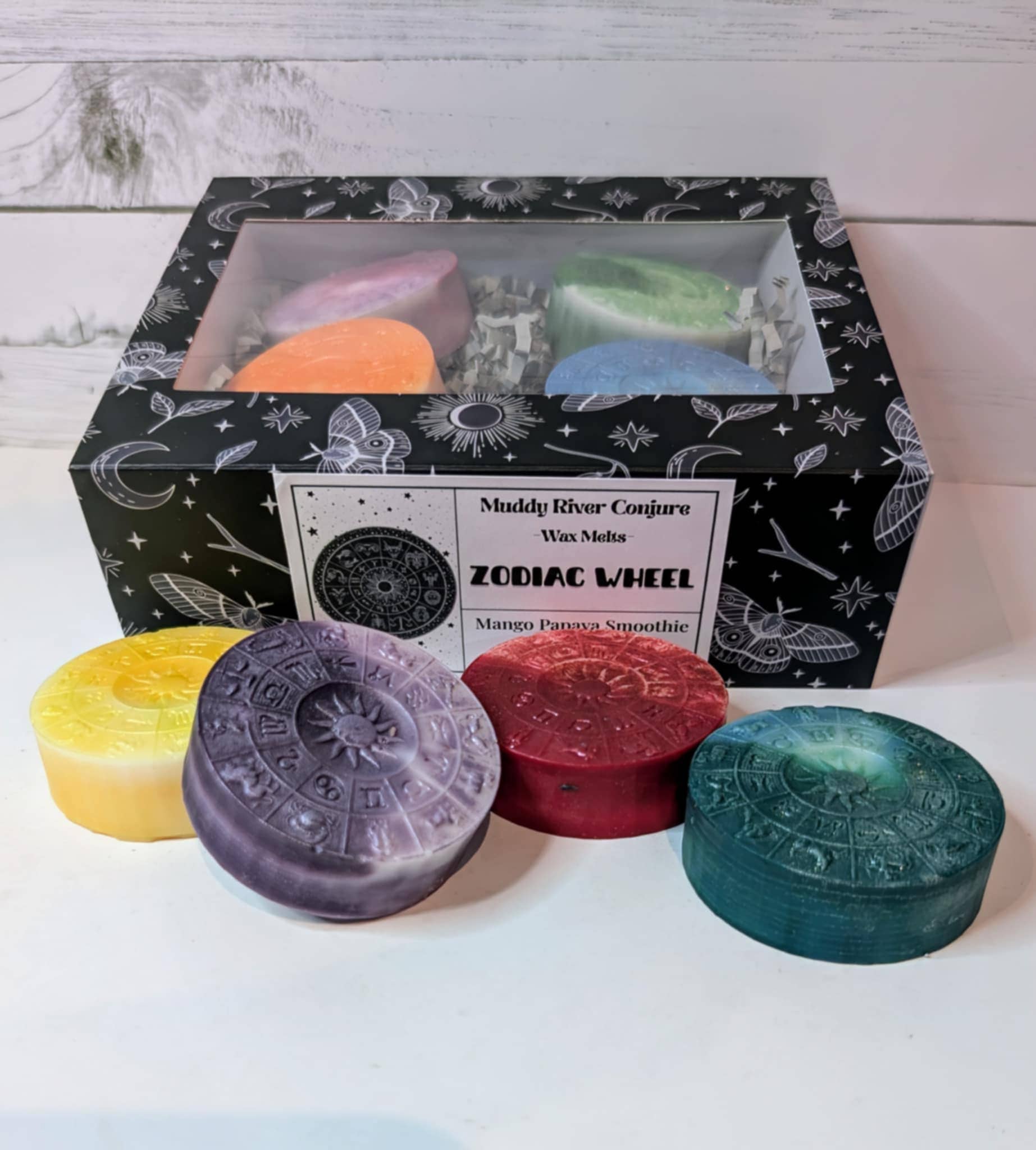 Zodiac Wheels Soy Wax Melt Box