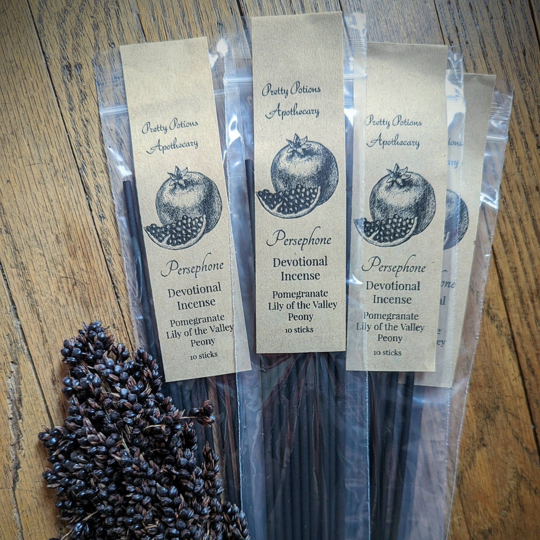 Devotional Incense Sticks - Hekate, Persephone, Lilith, Medusa