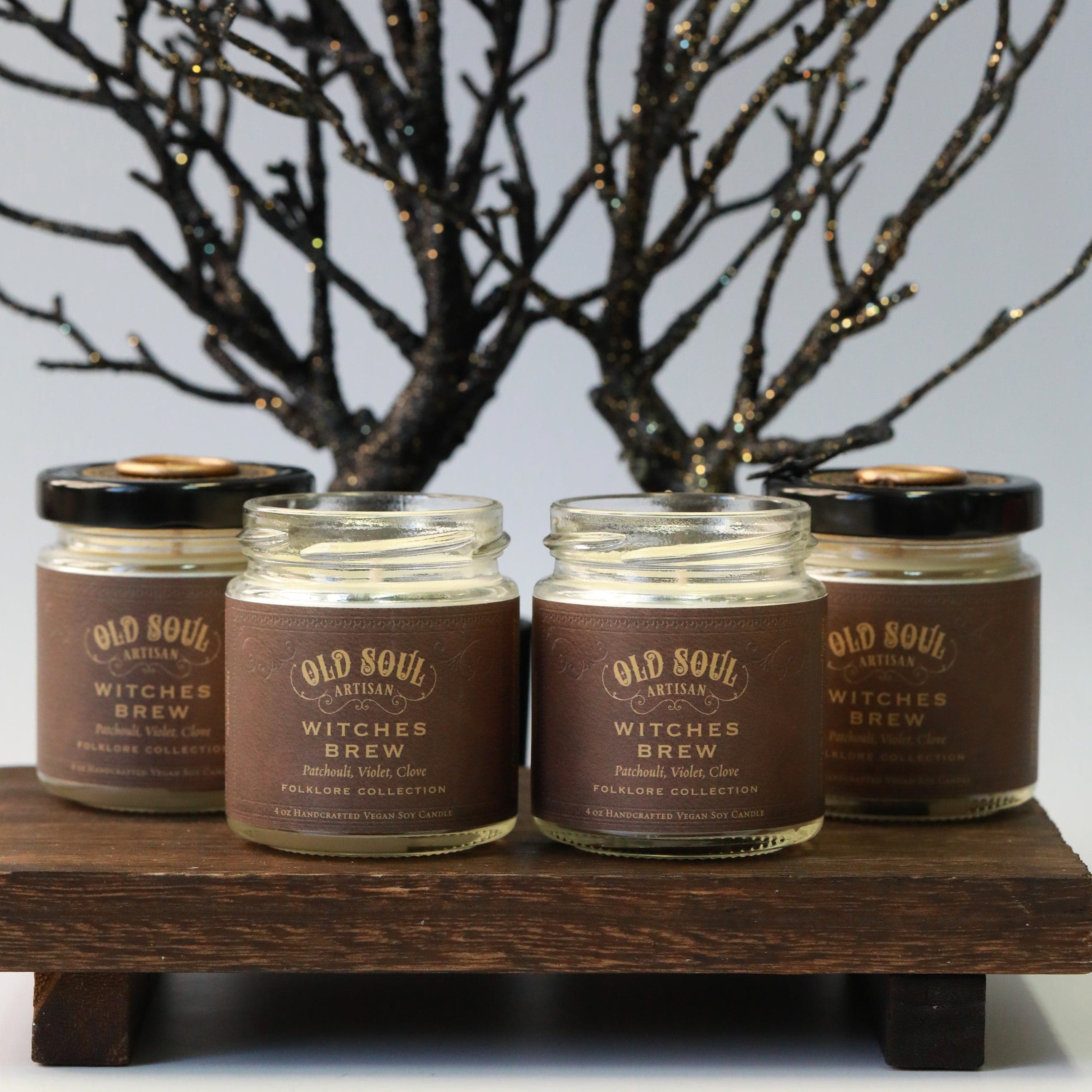 Witch's Brew Candle - Patchouli & Clove - The Gilded Witch