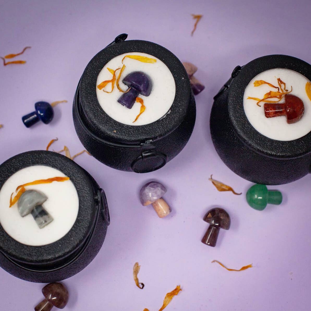 crystal mushroom cauldron bath bomb by crescent city swoon cover image