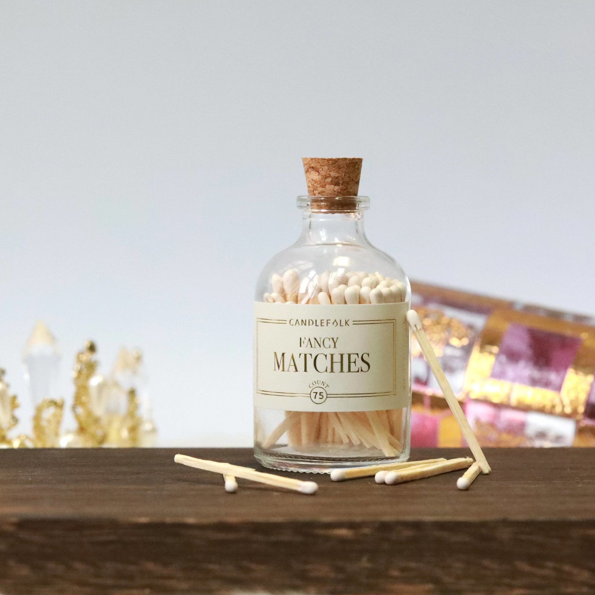 White-Tipped Apothecary Matches - The Gilded Witch