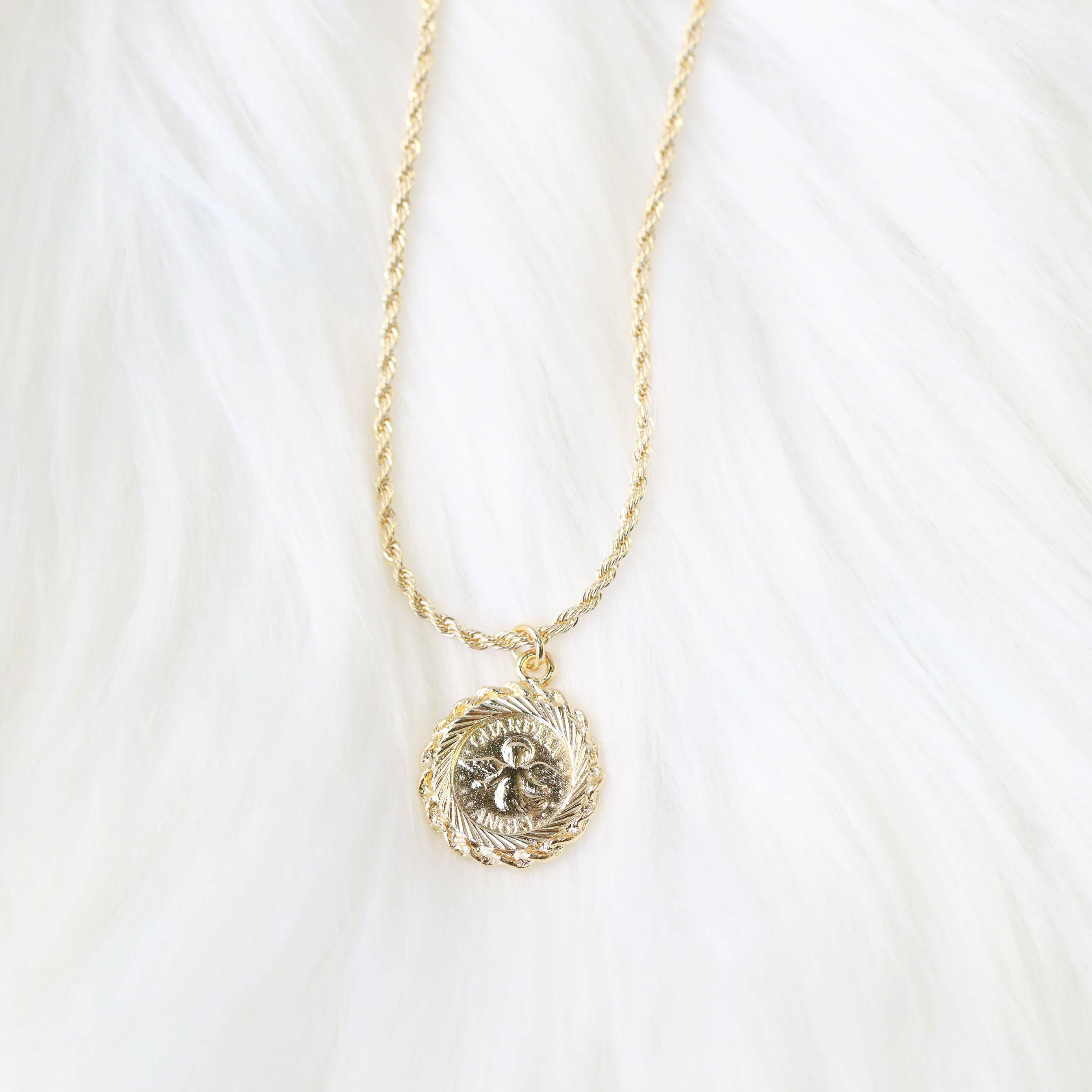 Guardian Angel Necklace - The Gilded Witch