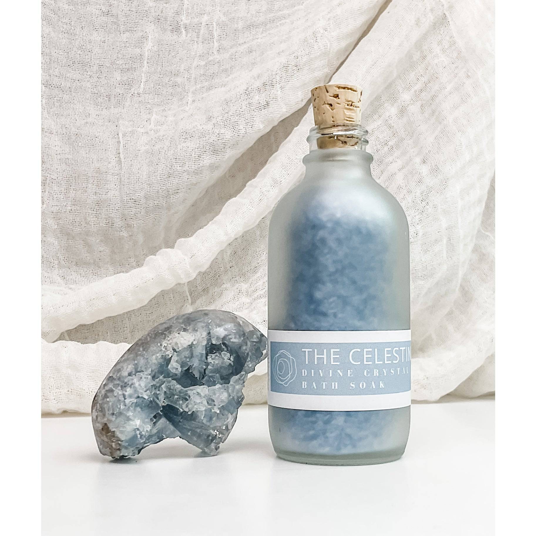 Crystal Bath Soak - Amethyst - The Gilded Witch