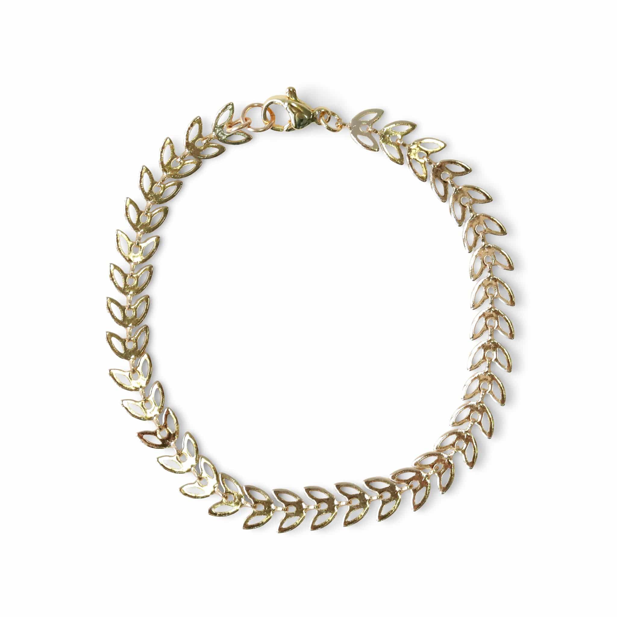 Fae Leaf Chain Bracelet - The Gilded Witch