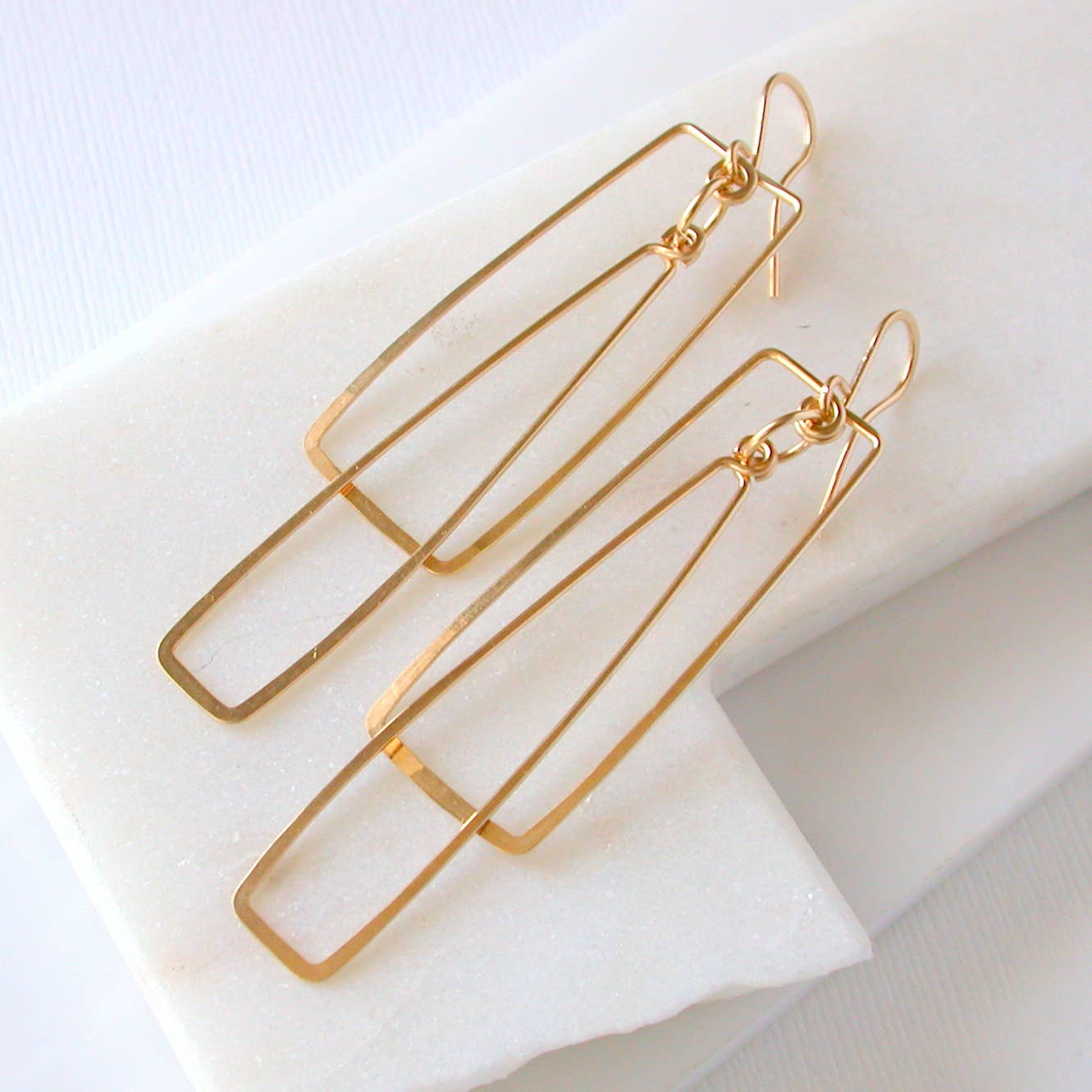 Rectangle Mirage Earring - The Gilded Witch