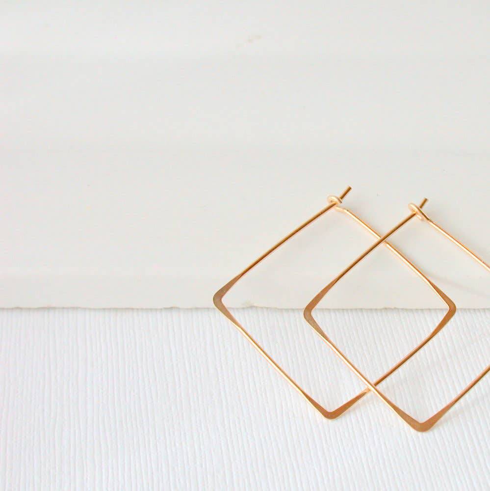 Square Earrings - The Gilded Witch