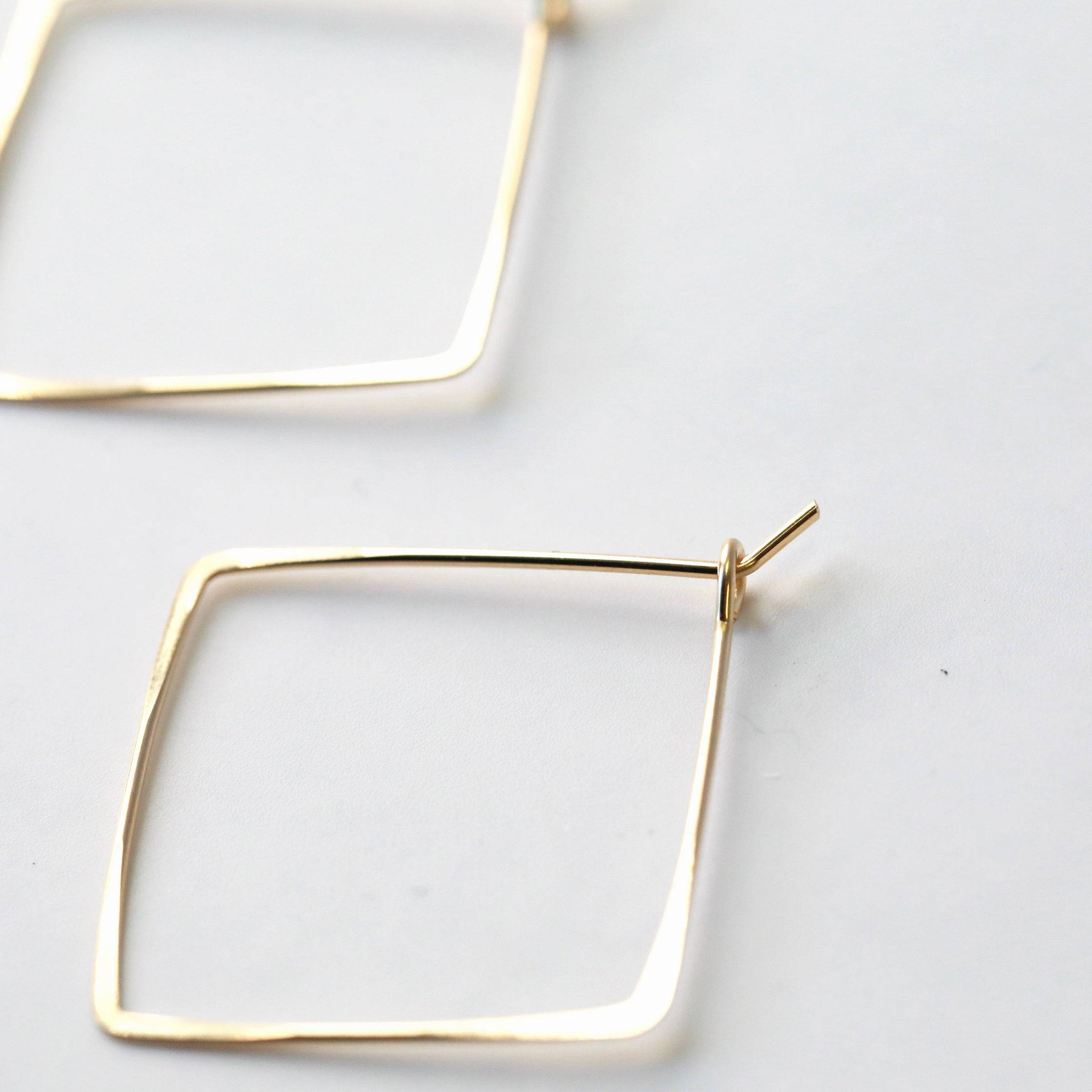 Square Earrings - The Gilded Witch