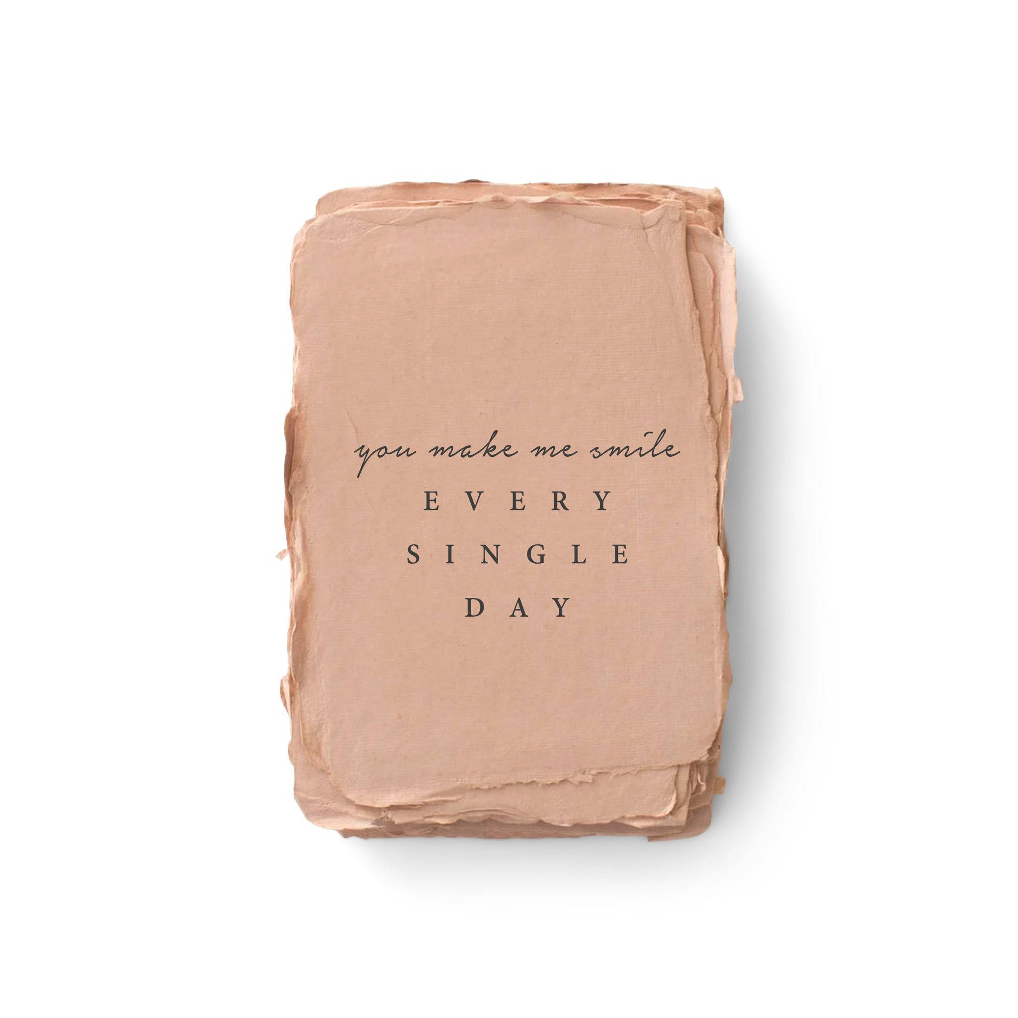 "Make me Smile" Love Card - The Gilded Witch
