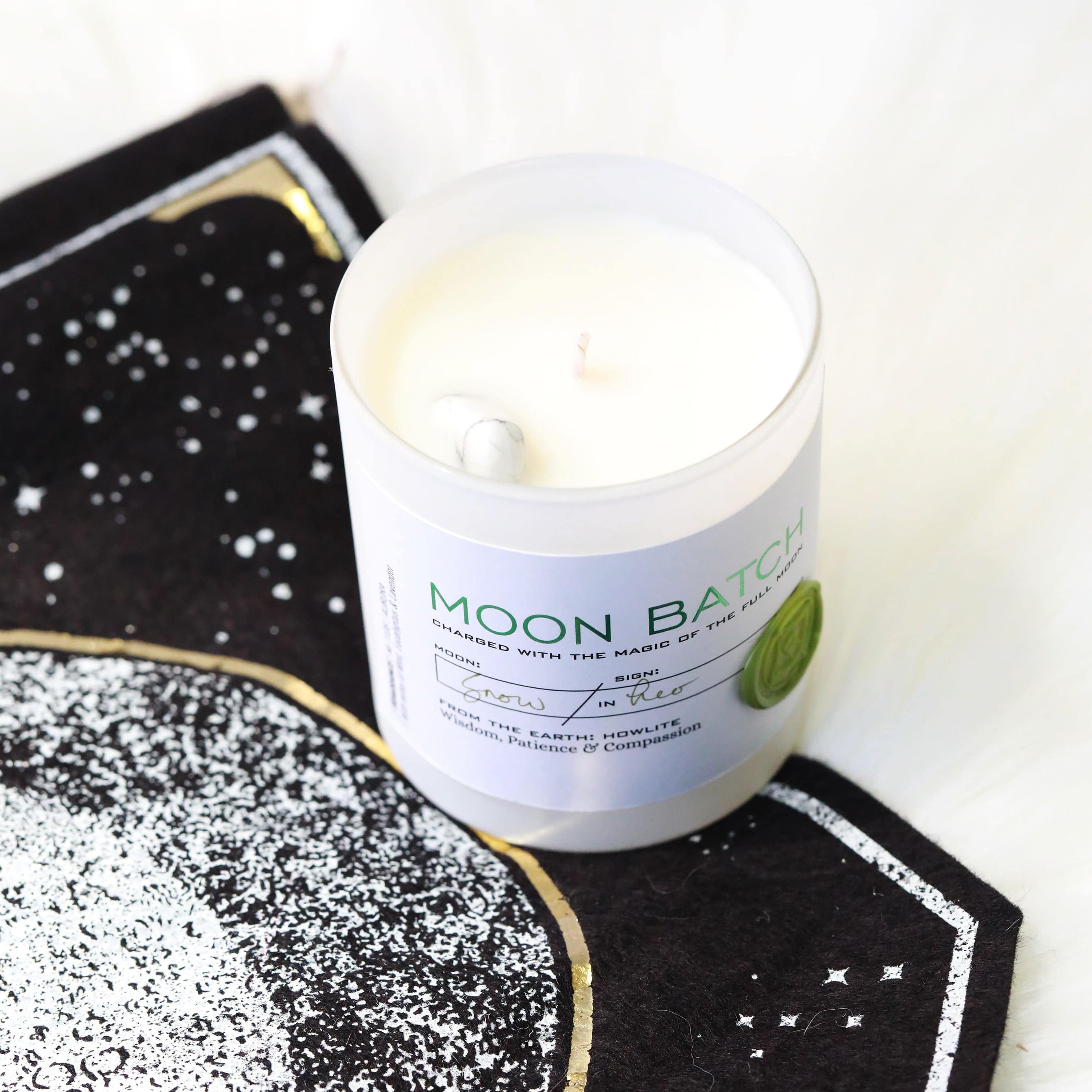 Aurora Candle - Mint & Eucalyptus - The Gilded Witch