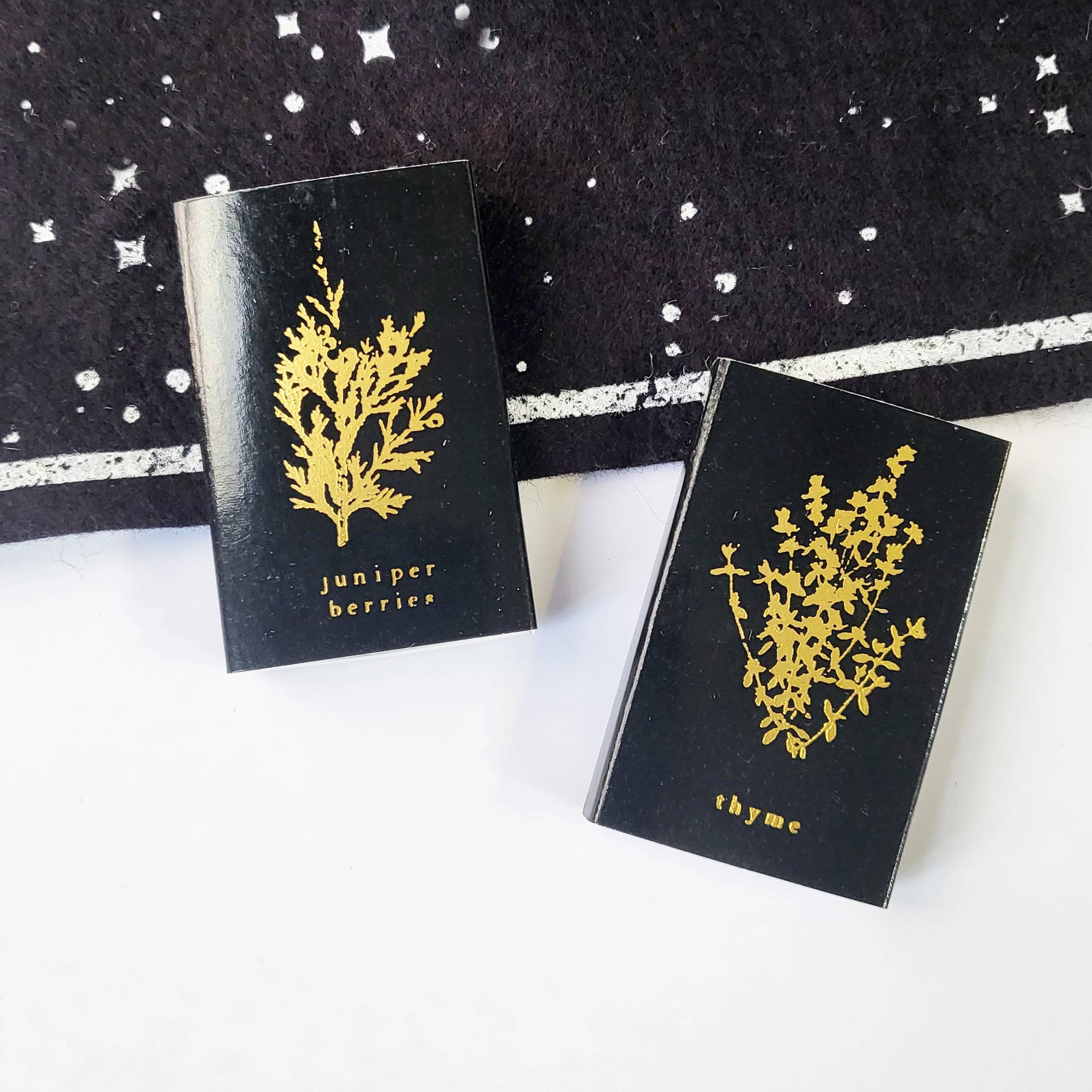 Juniper Berries Matchbox - The Gilded Witch