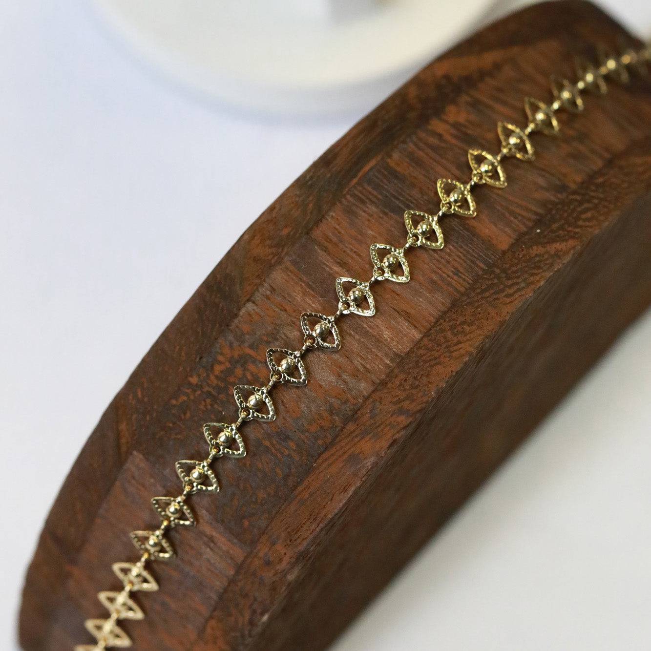 Golden Evil Eye Chain Bracelet - The Gilded Witch
