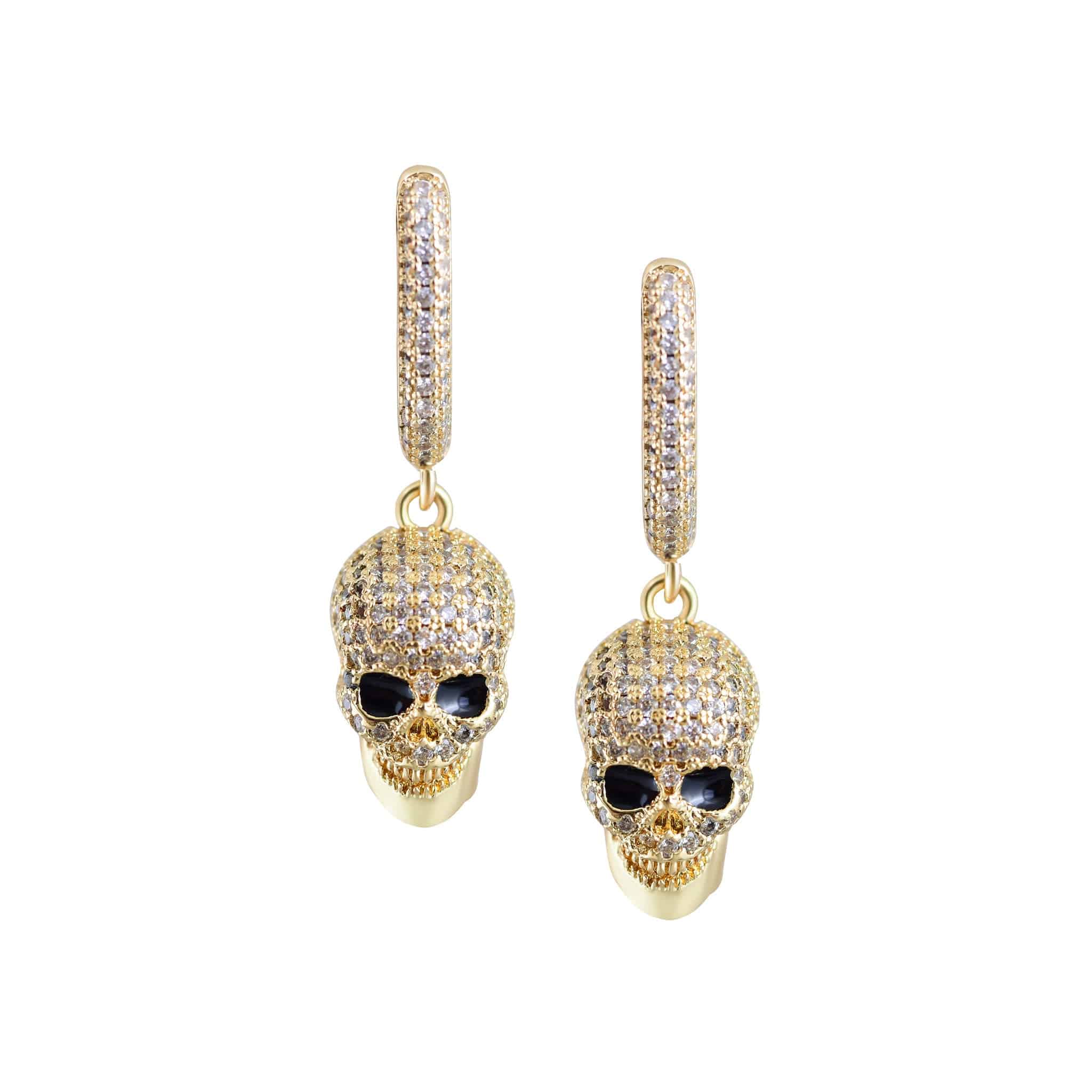 Crystal Skull Ultra Earrings - The Gilded Witch