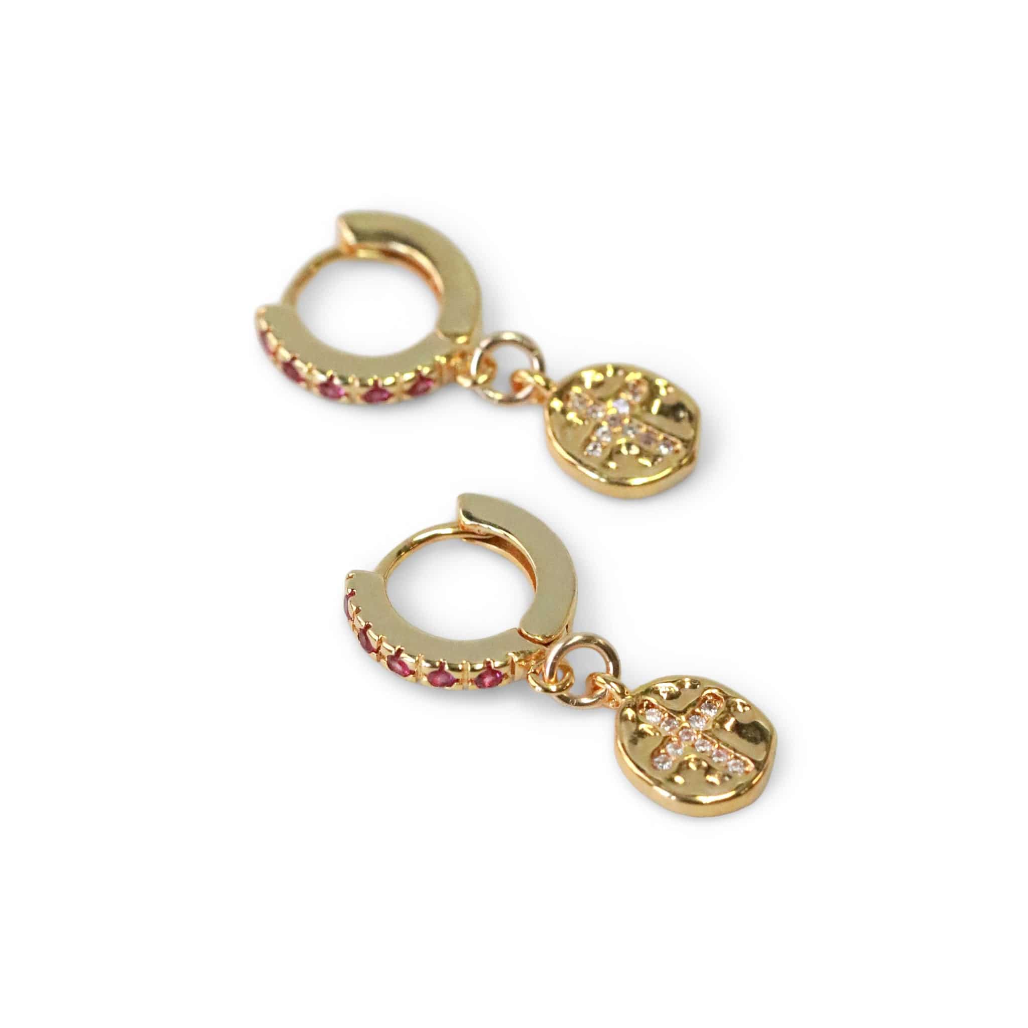 Divine Huggie Earrings - The Gilded Witch