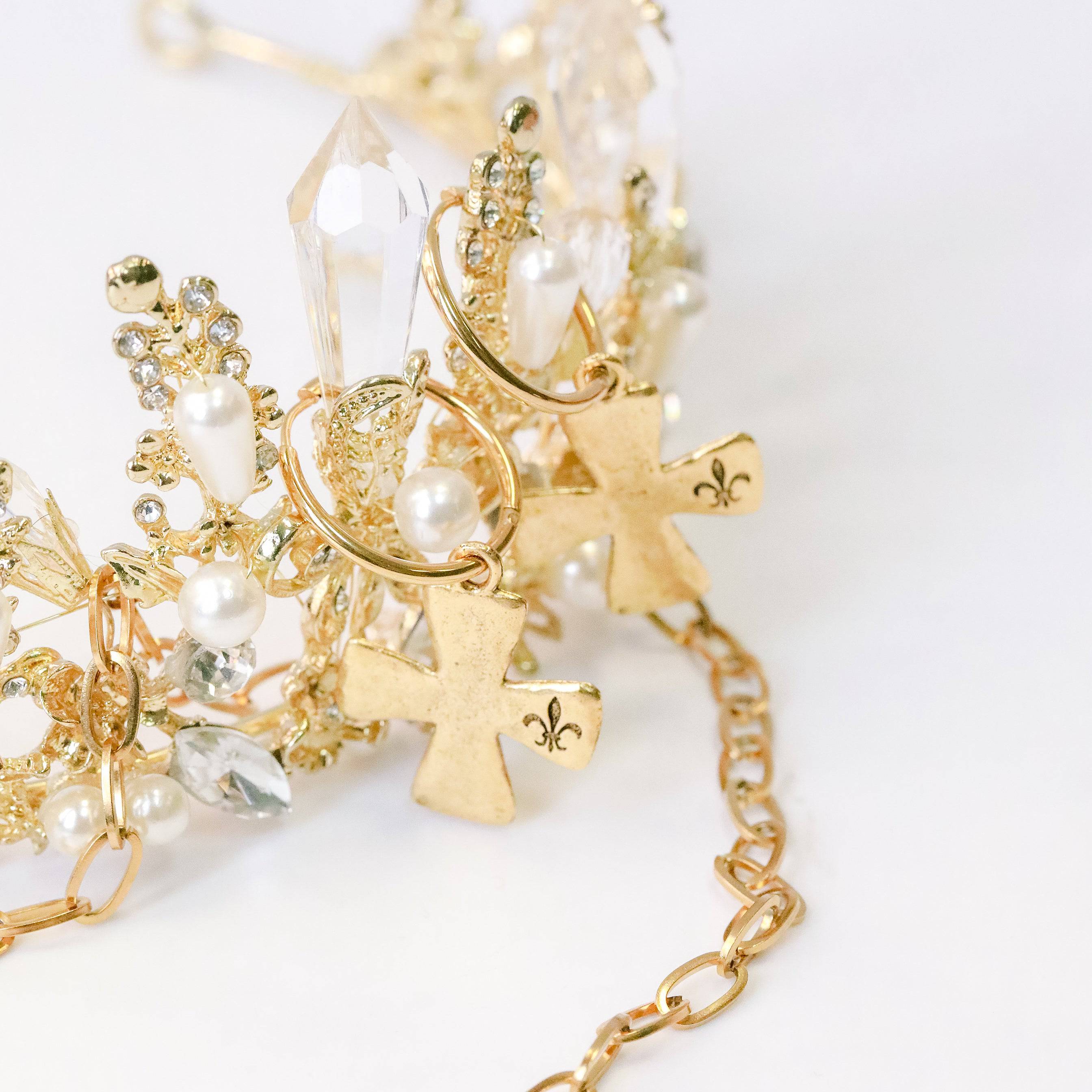 Paladin Hoop Earrings - The Gilded Witch