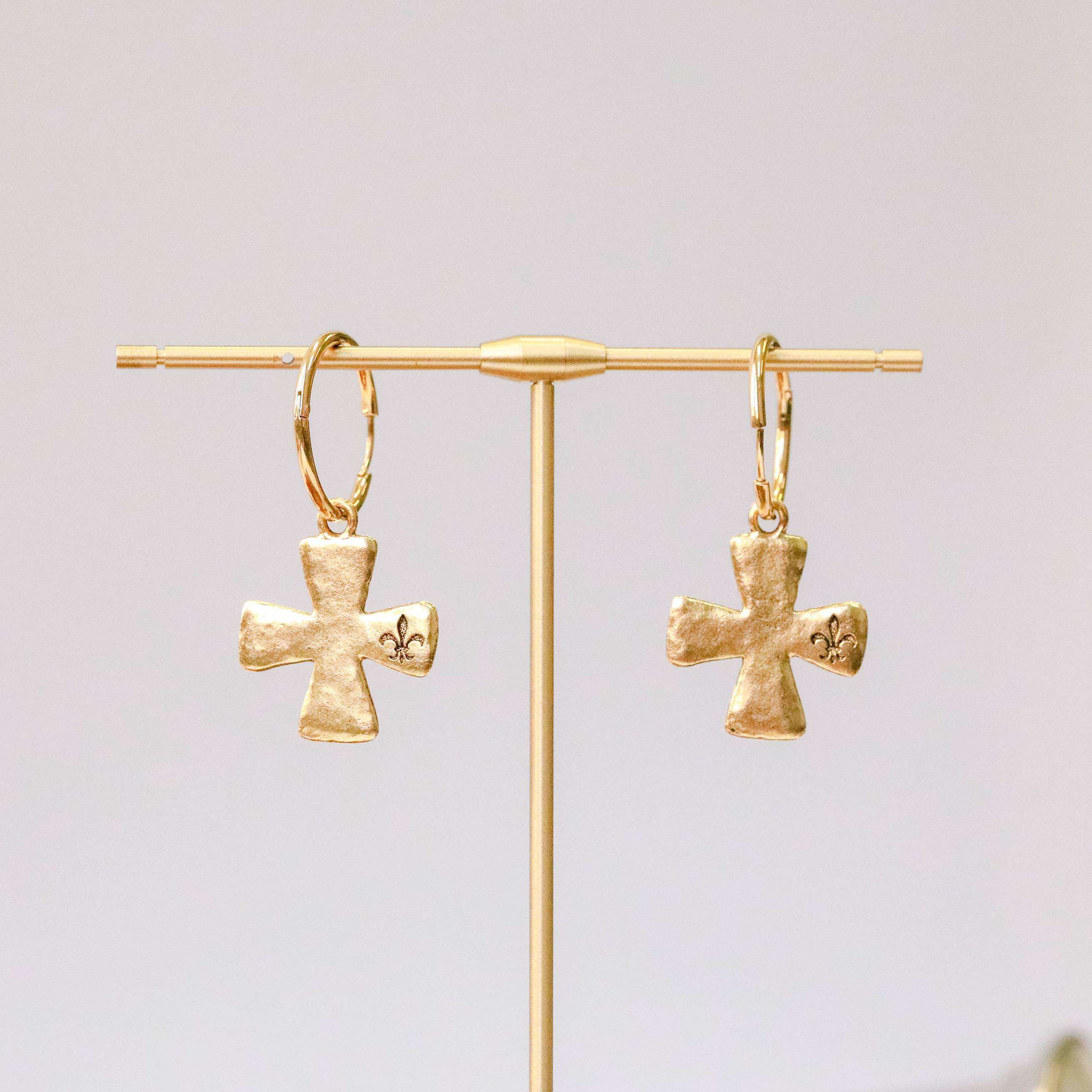 Paladin Hoop Earrings - The Gilded Witch