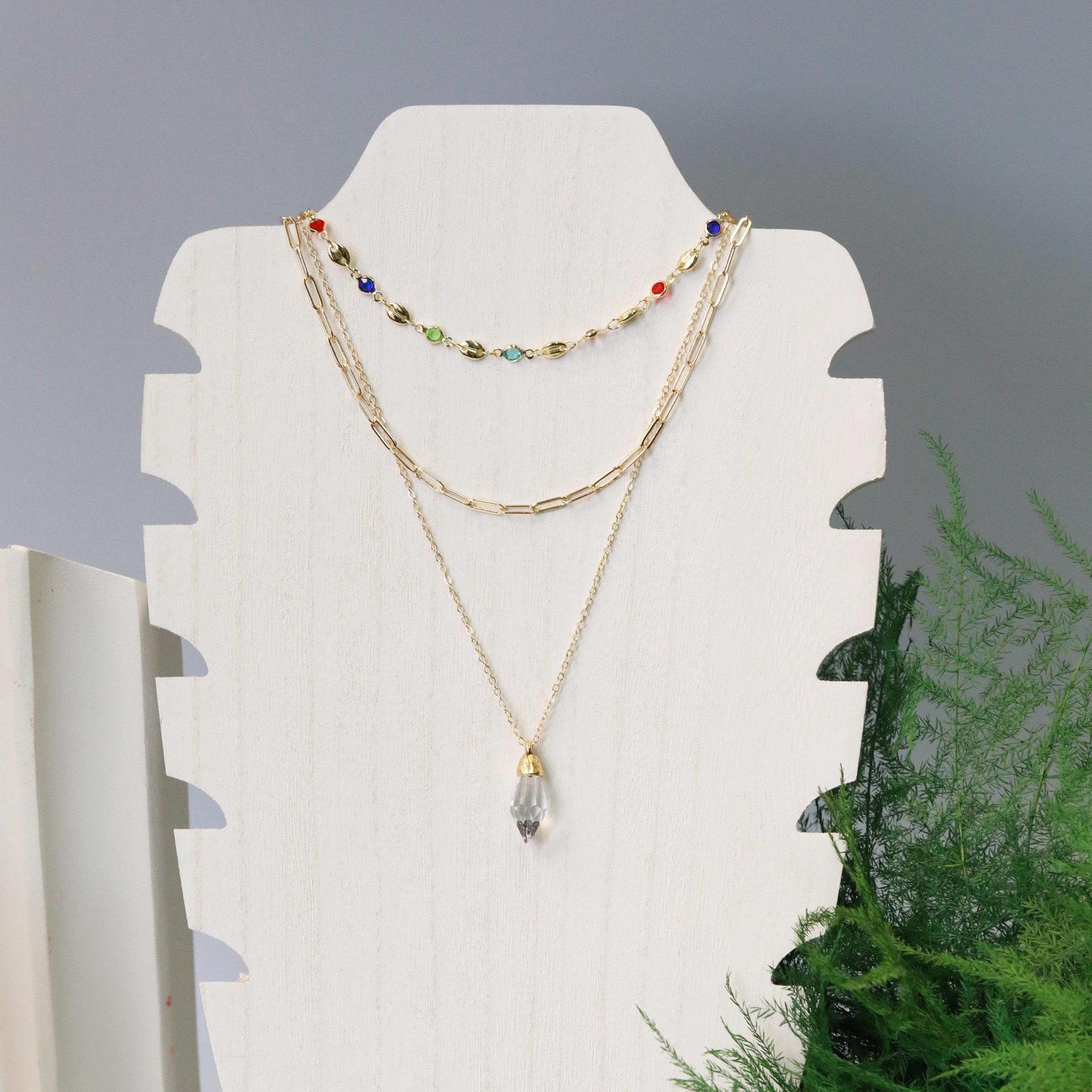 Dowsing Crystal Pendant Necklace - The Gilded Witch