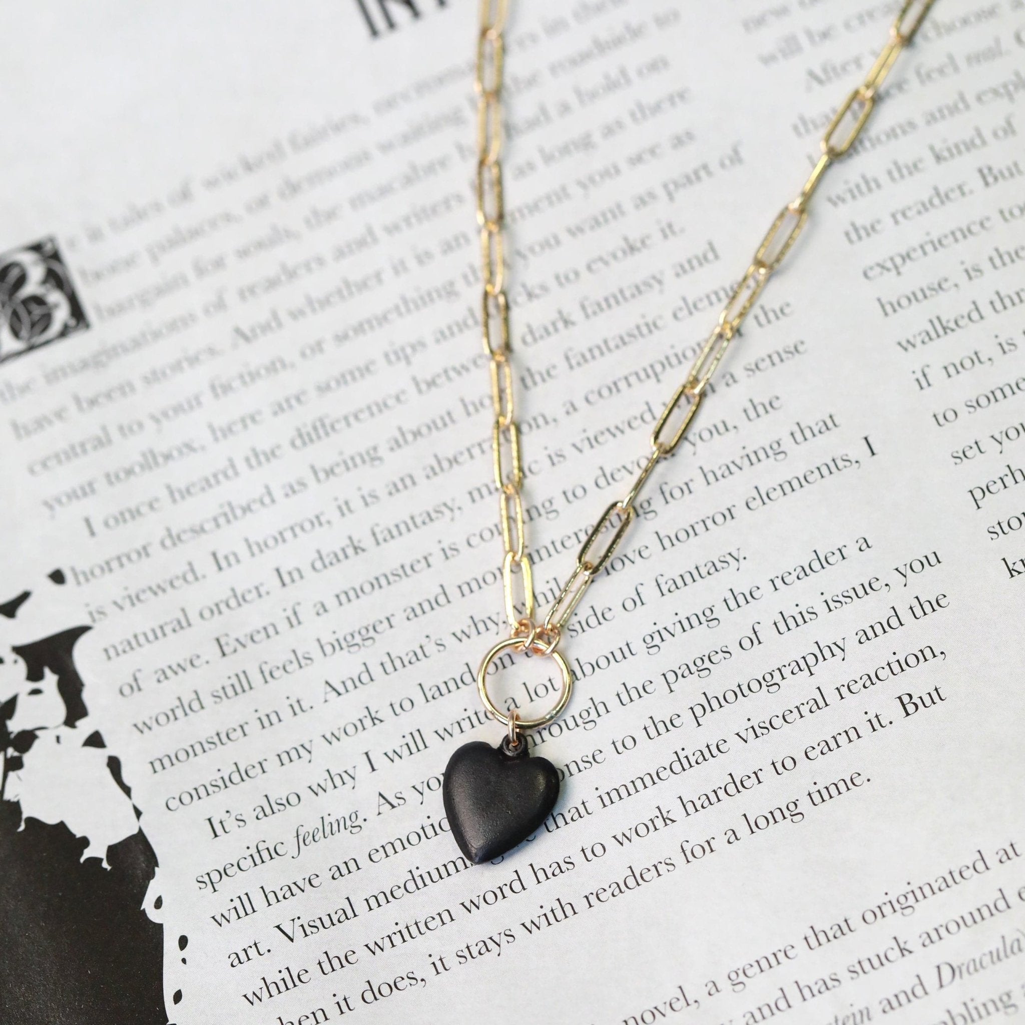 Eternal Heart Necklace - Gold Filled - The Gilded Witch