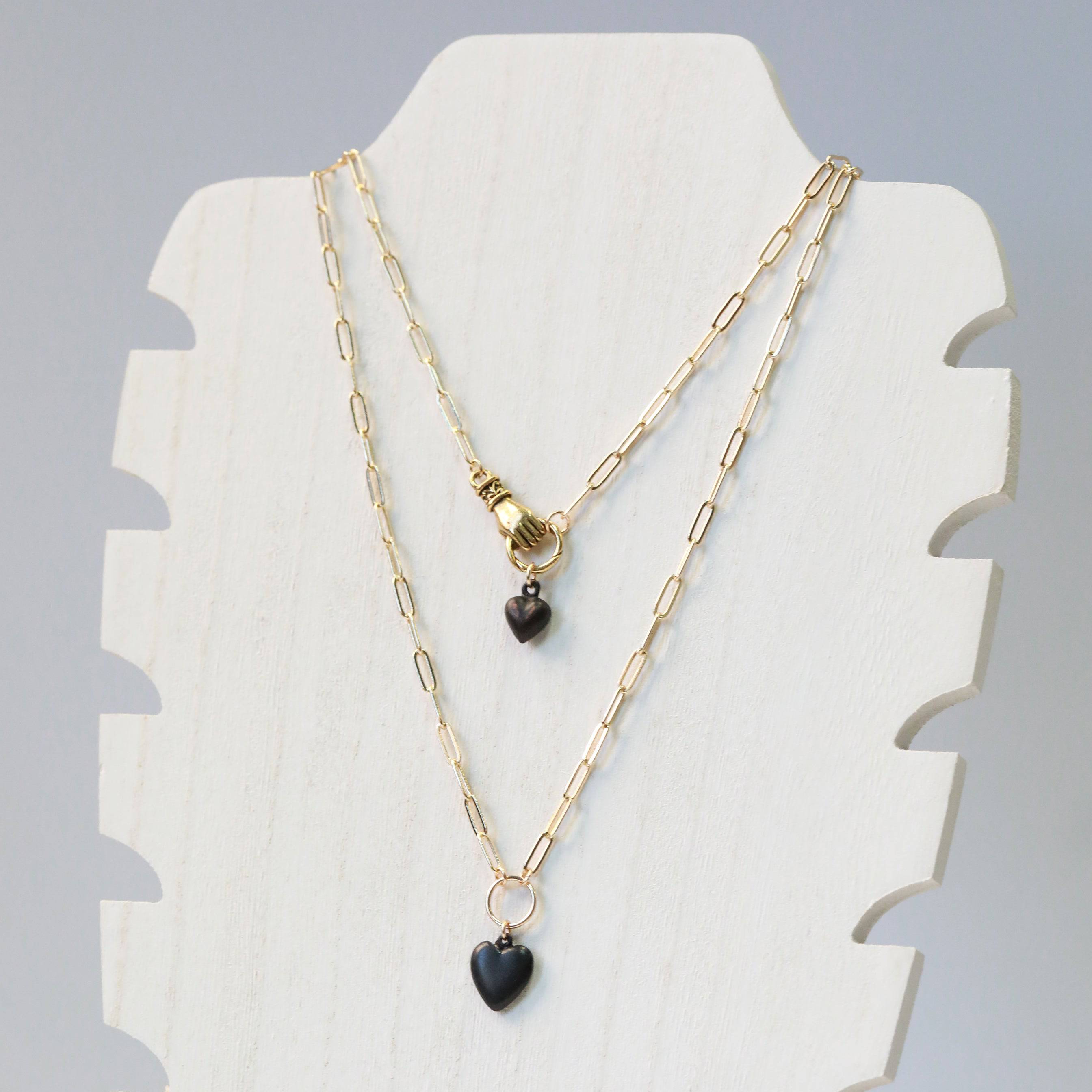 Eternal Heart Necklace - Gold Filled - The Gilded Witch