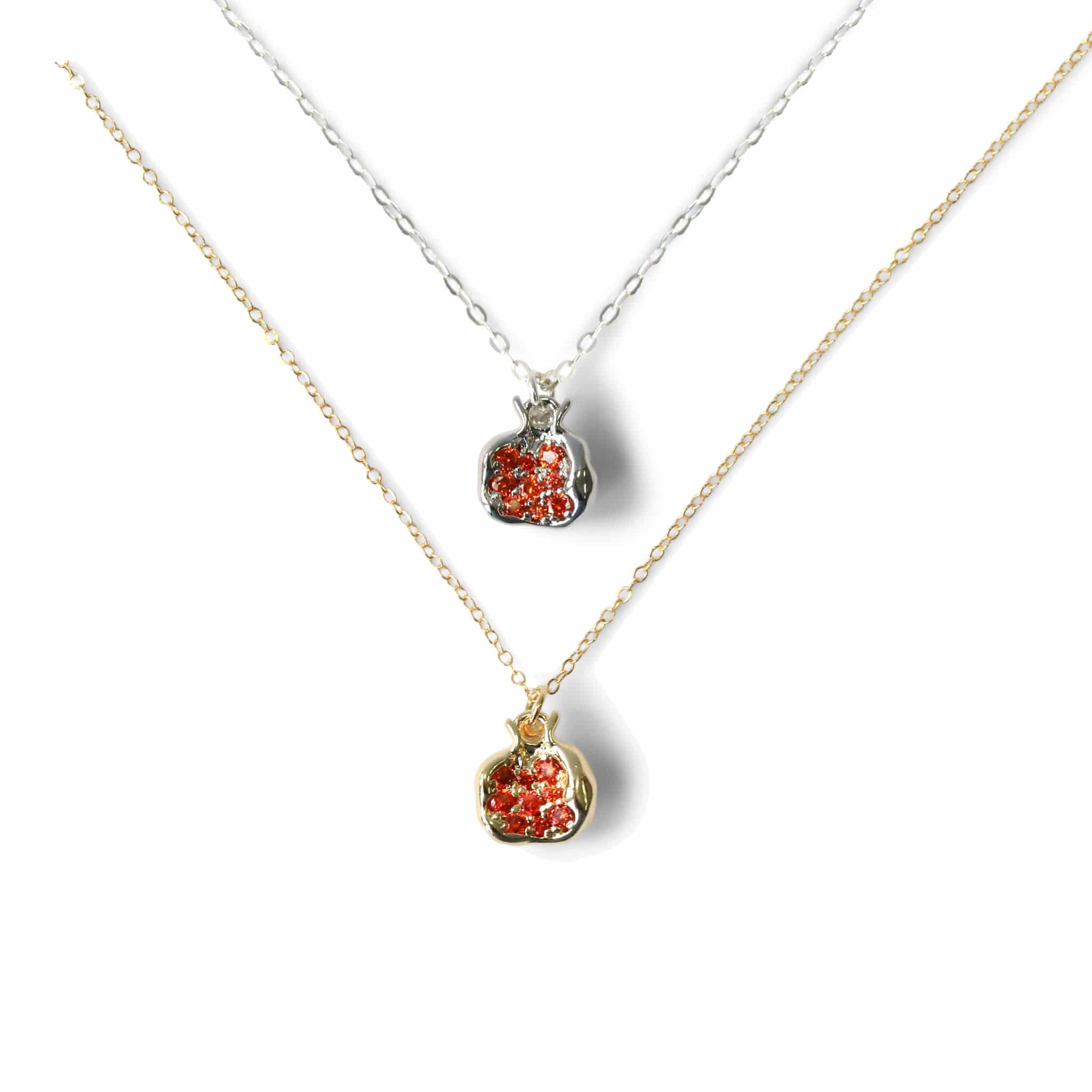 Pomegranate Charm Necklace - The Gilded Witch