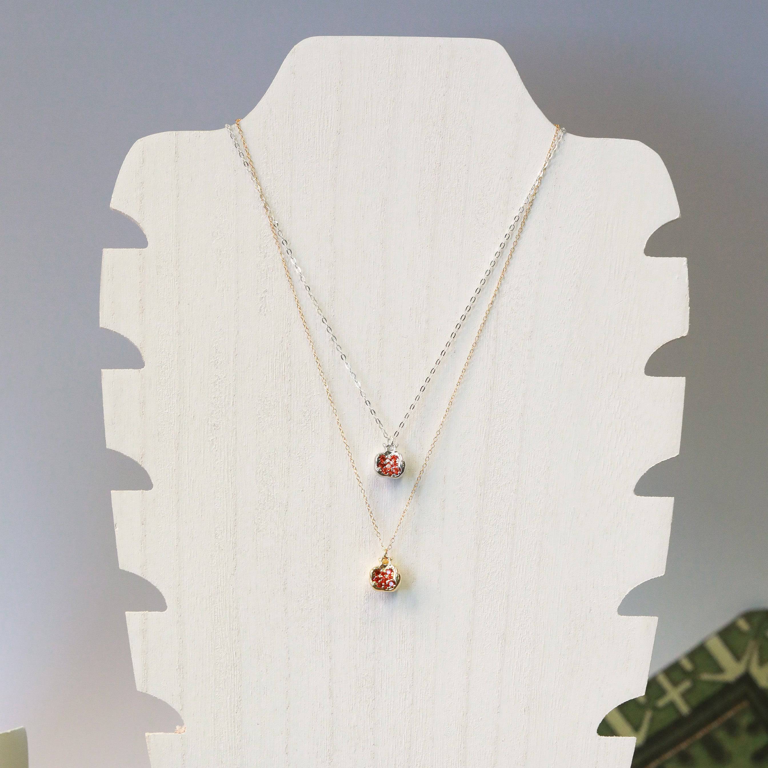 Pomegranate Charm Necklace - The Gilded Witch