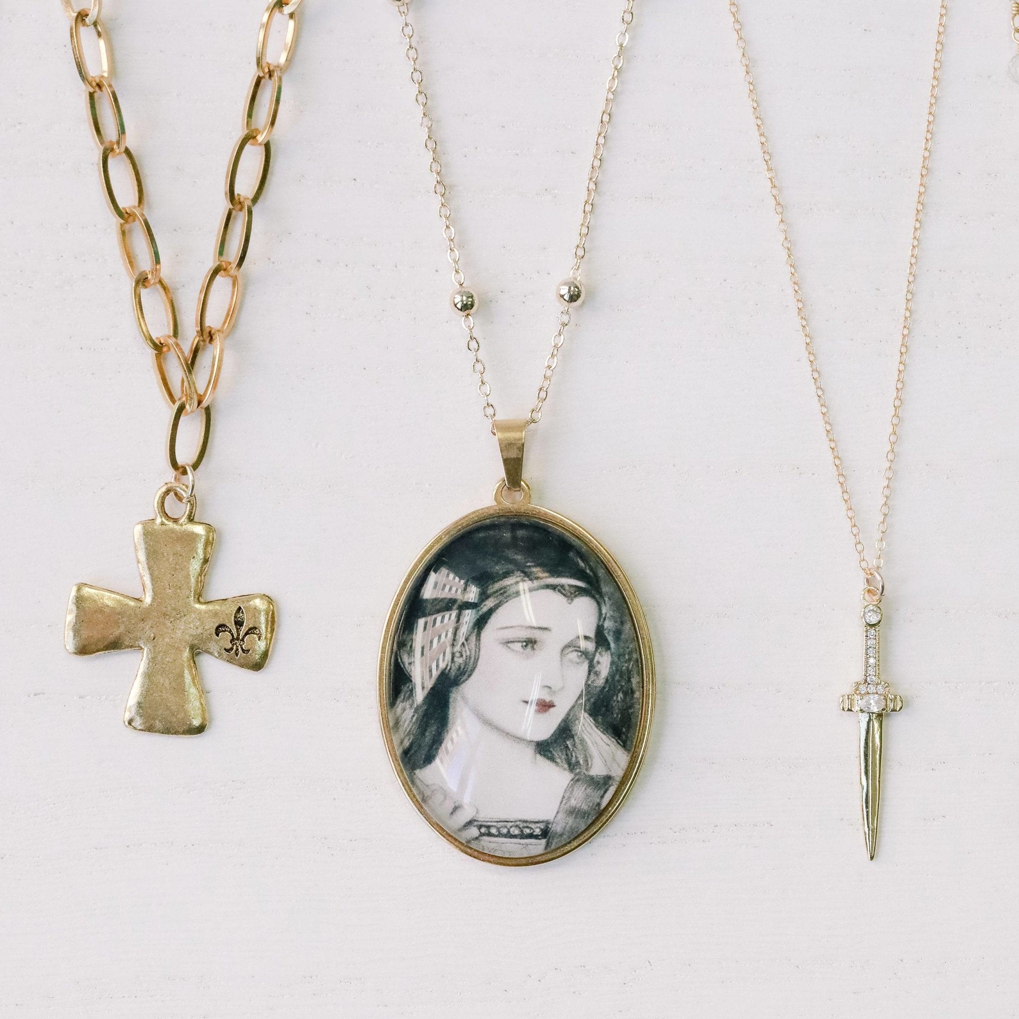 Athame Dagger Necklace - The Gilded Witch
