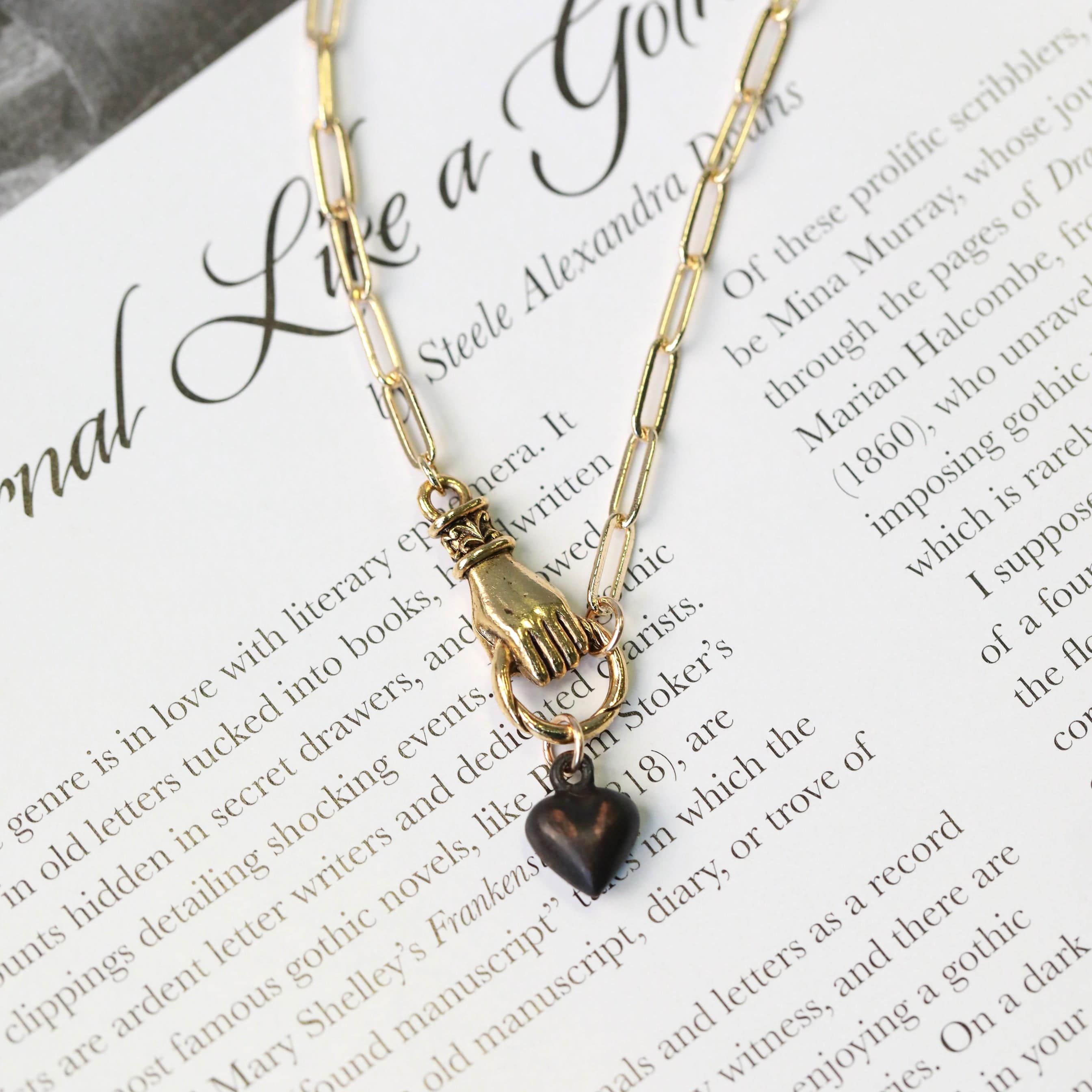 Milagros Hand of Love Necklace - The Gilded Witch