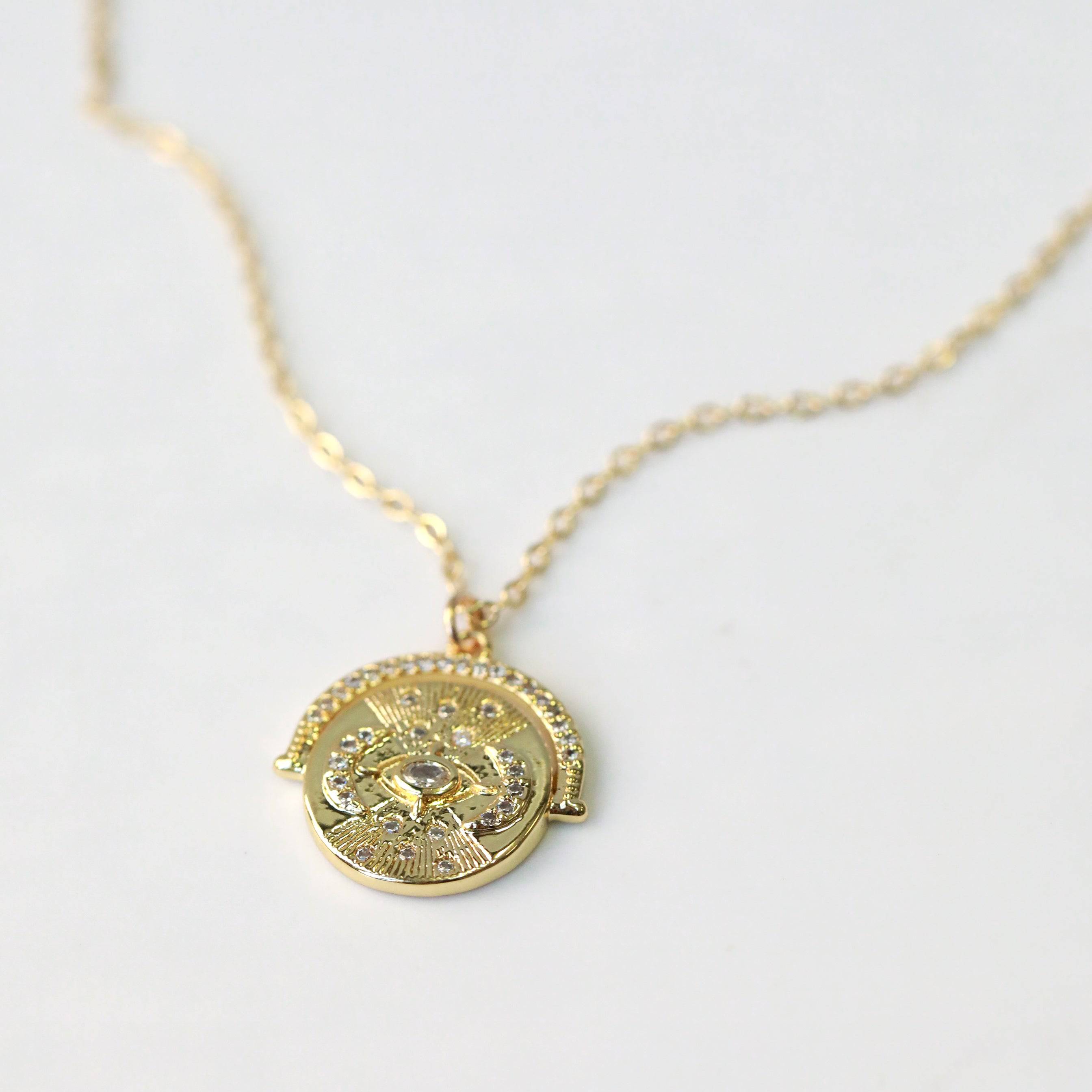 Triple Moon Necklace - The Gilded Witch