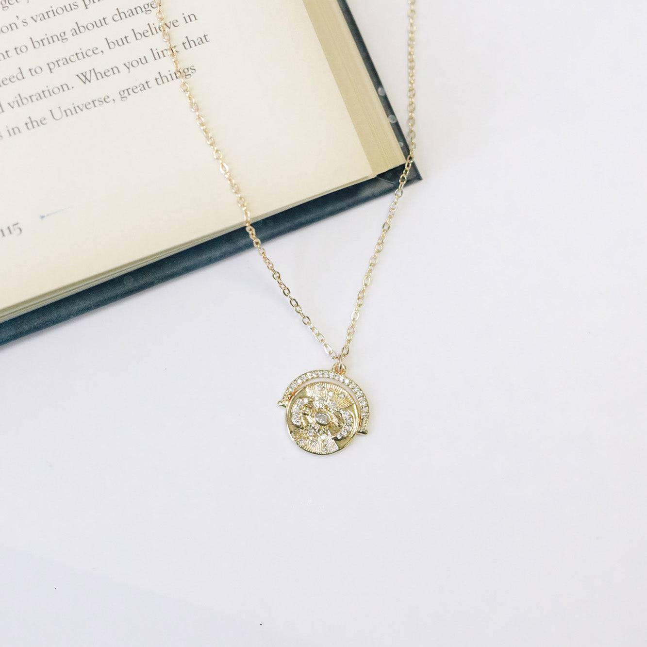 Triple Moon Necklace - The Gilded Witch