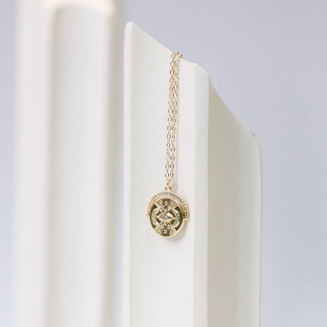 Triple Moon Necklace - The Gilded Witch