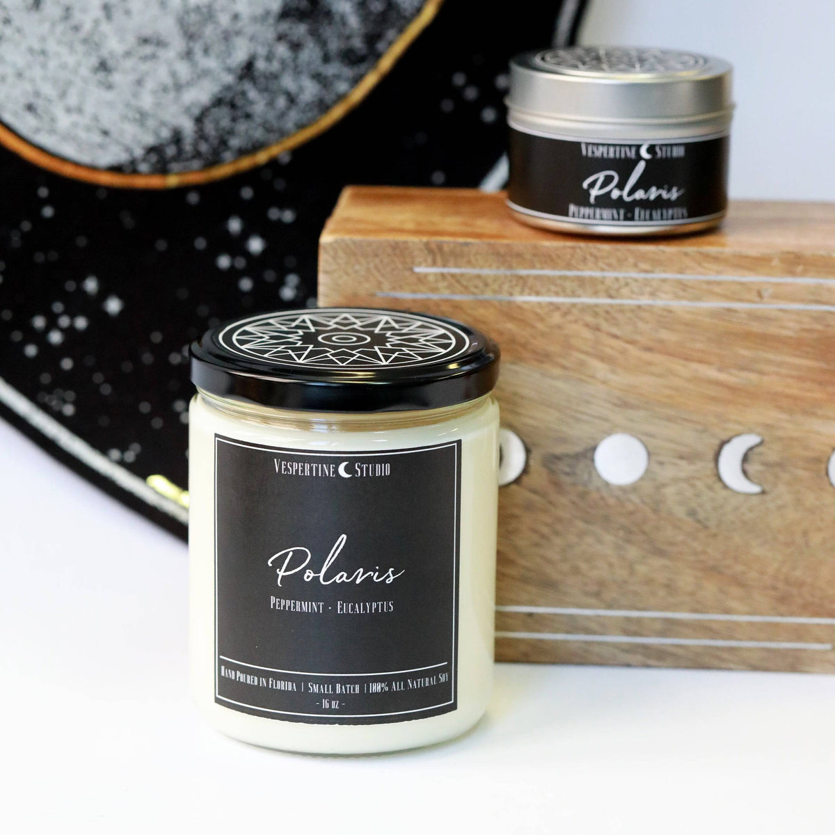 Polaris Candle Peppermint & Eucalyptus The Gilded Witch