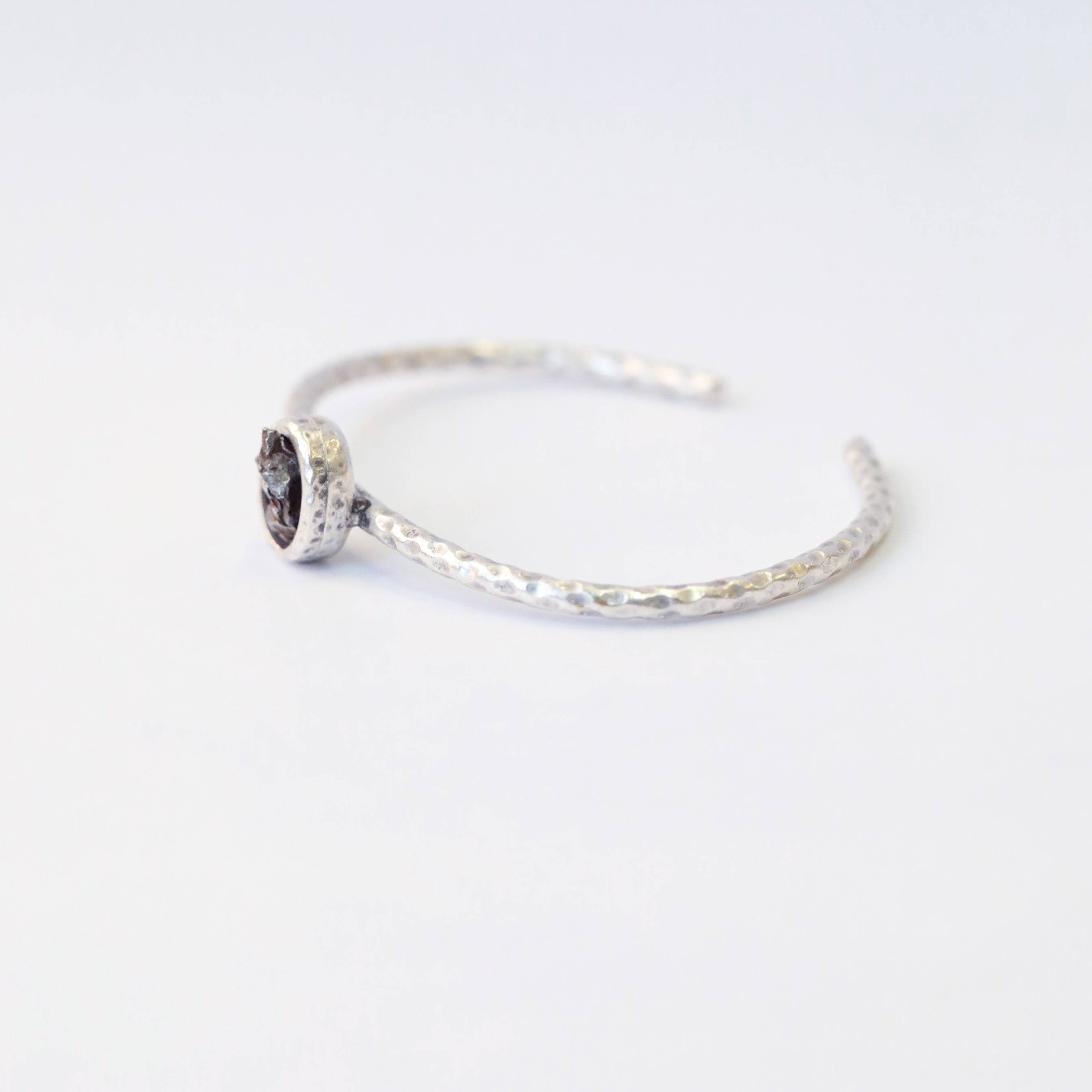 The Tau Cuff Bracelet - Meteorite Jewelry - The Gilded Witch