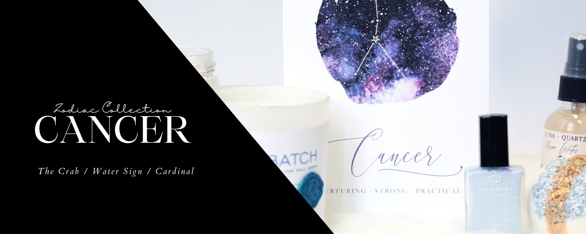 cancer zodiac sign header image