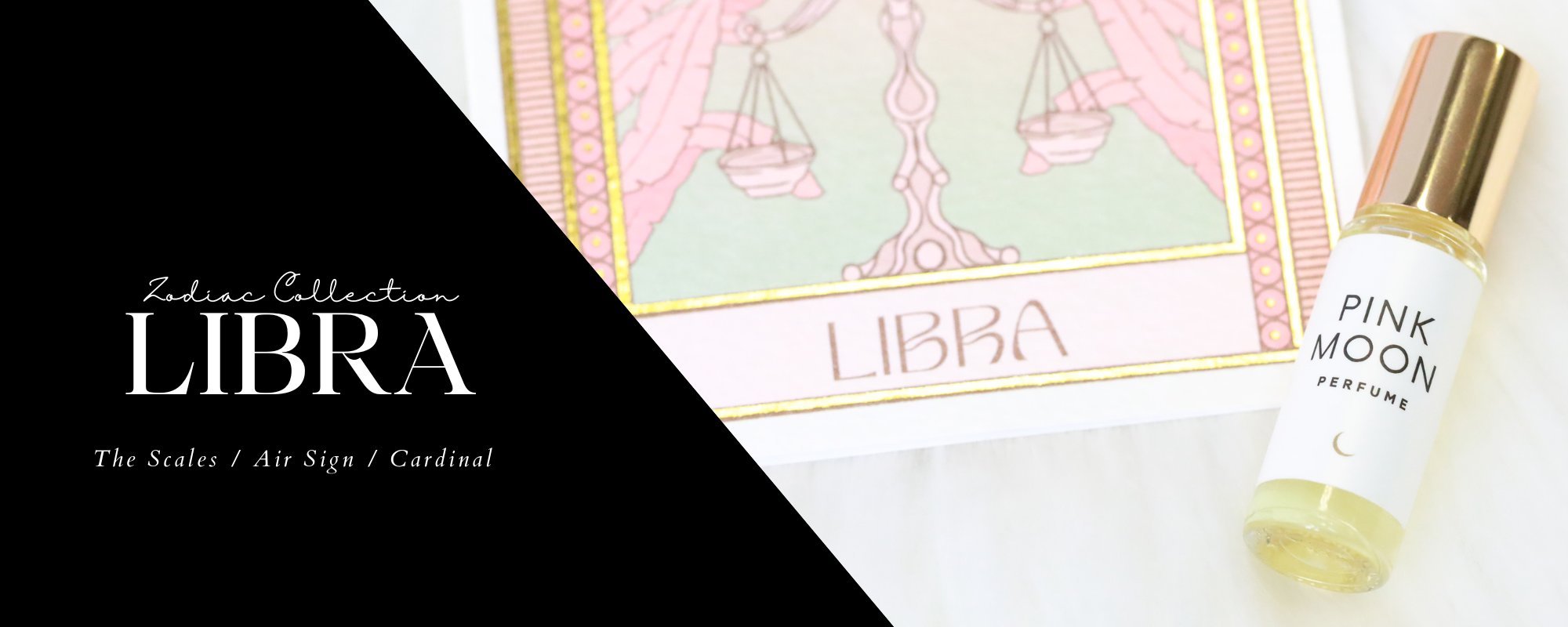Libra zodiac sign gift collection image header