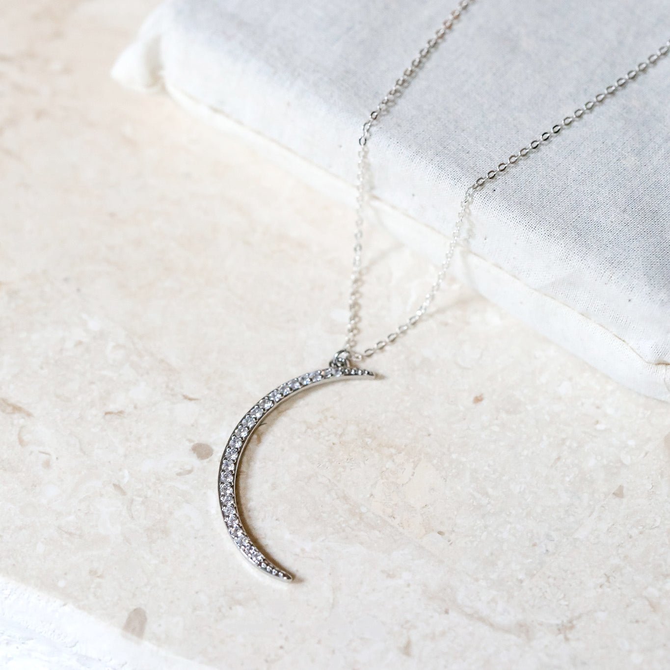 Lune de Cristal "Crystal Moon" Necklace