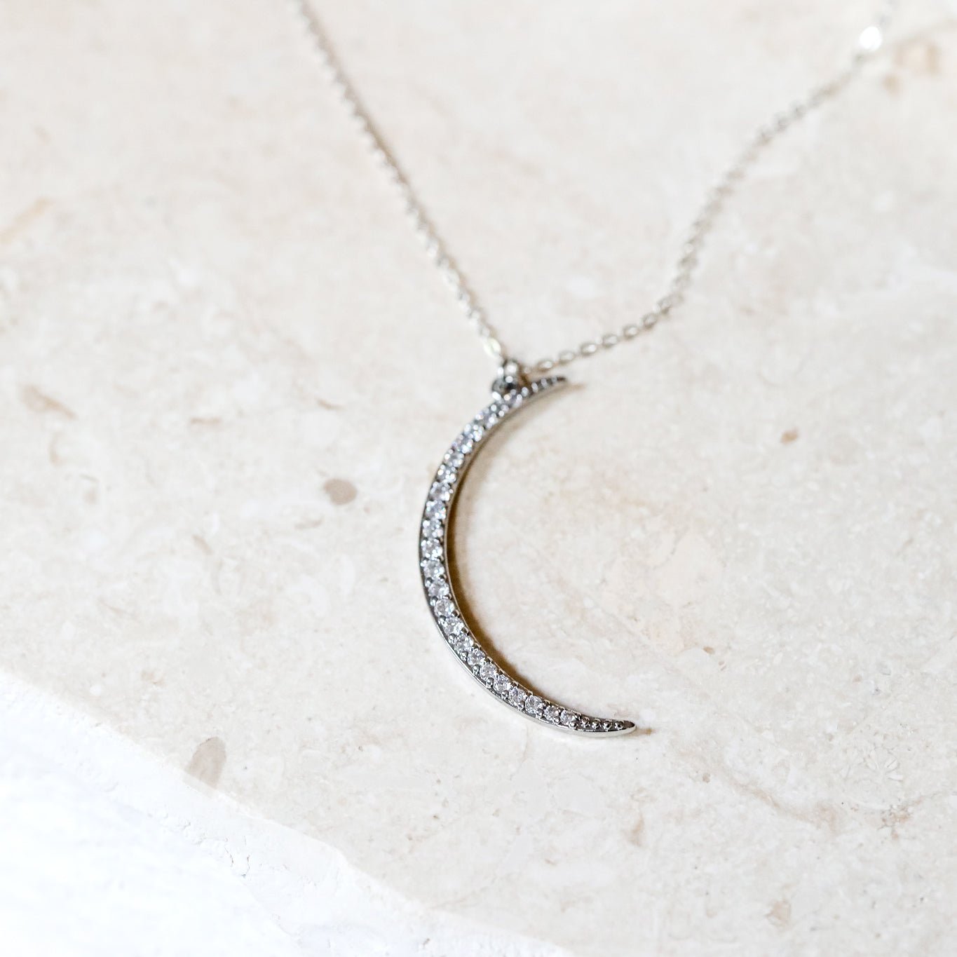 Lune de Cristal "Crystal Moon" Necklace