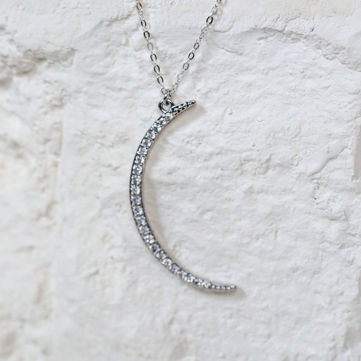 Lune de Cristal "Crystal Moon" Necklace