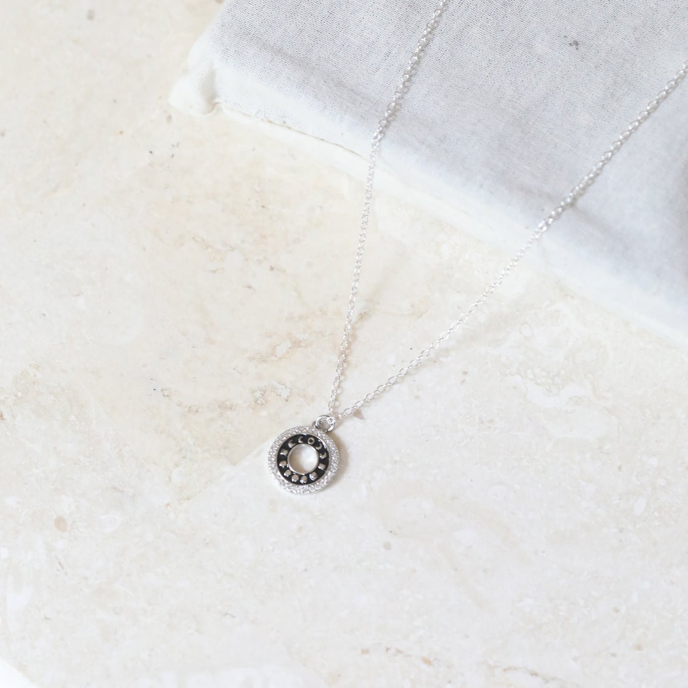 Moon Phase Necklace - Gold or Silver
