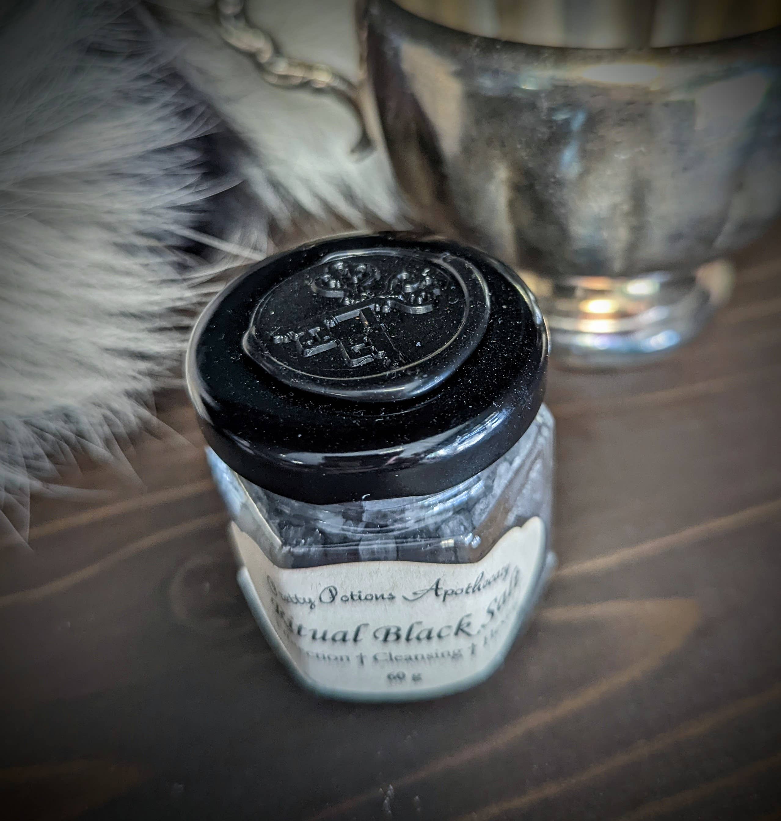 Ritual Black Salt - Graveyard + Crossroads Dirt
