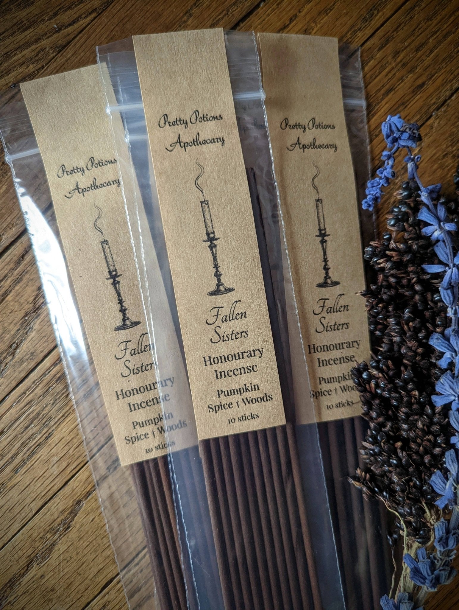 Devotional Incense Sticks - Hekate, Persephone, Lilith, Medusa