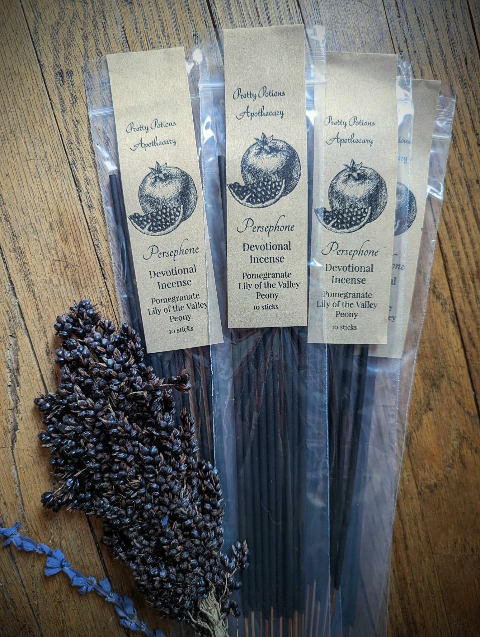 Devotional Incense Sticks - Hekate, Persephone, Lilith, Medusa