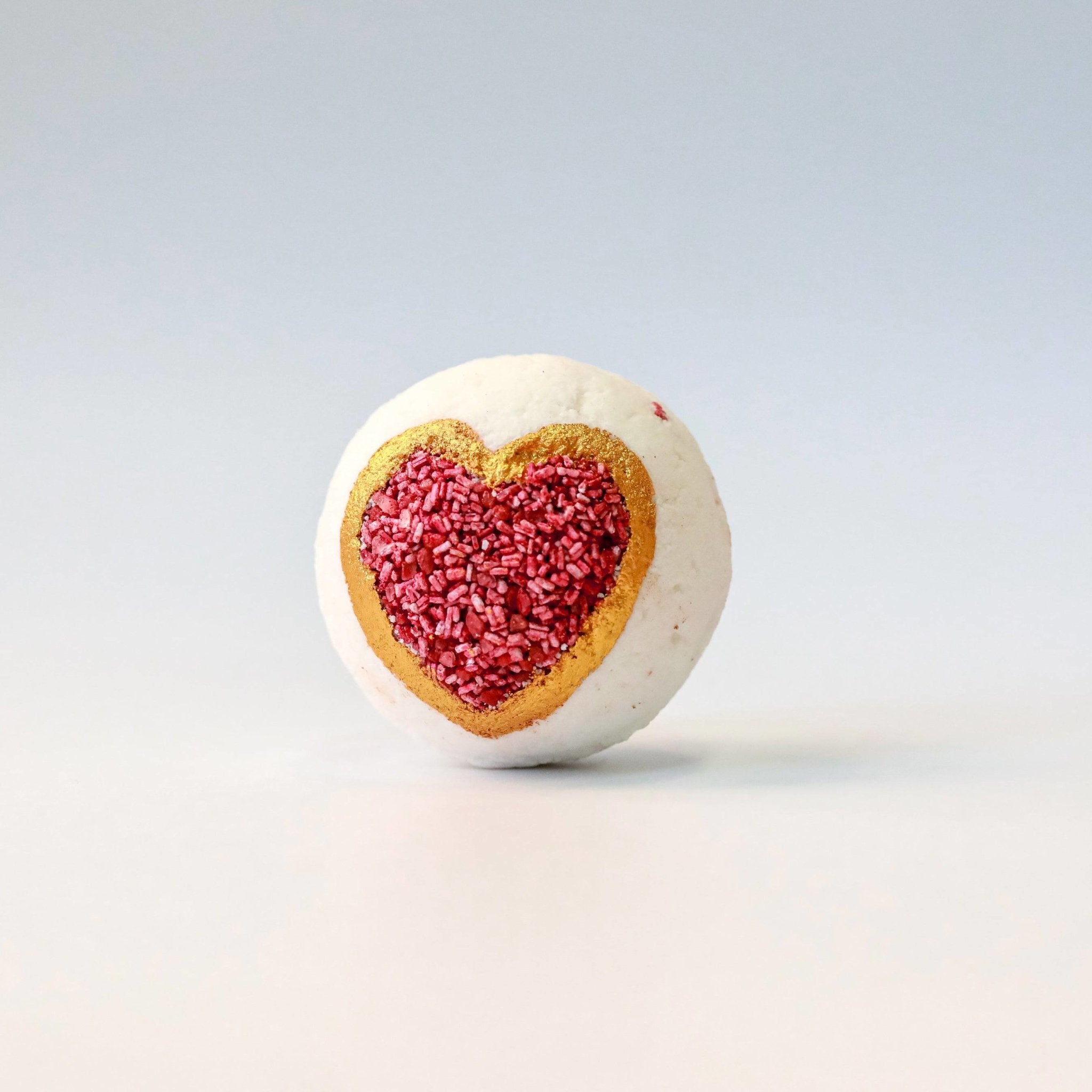 Ruby Heart Crystal Bath Bomb - The Gilded Witch