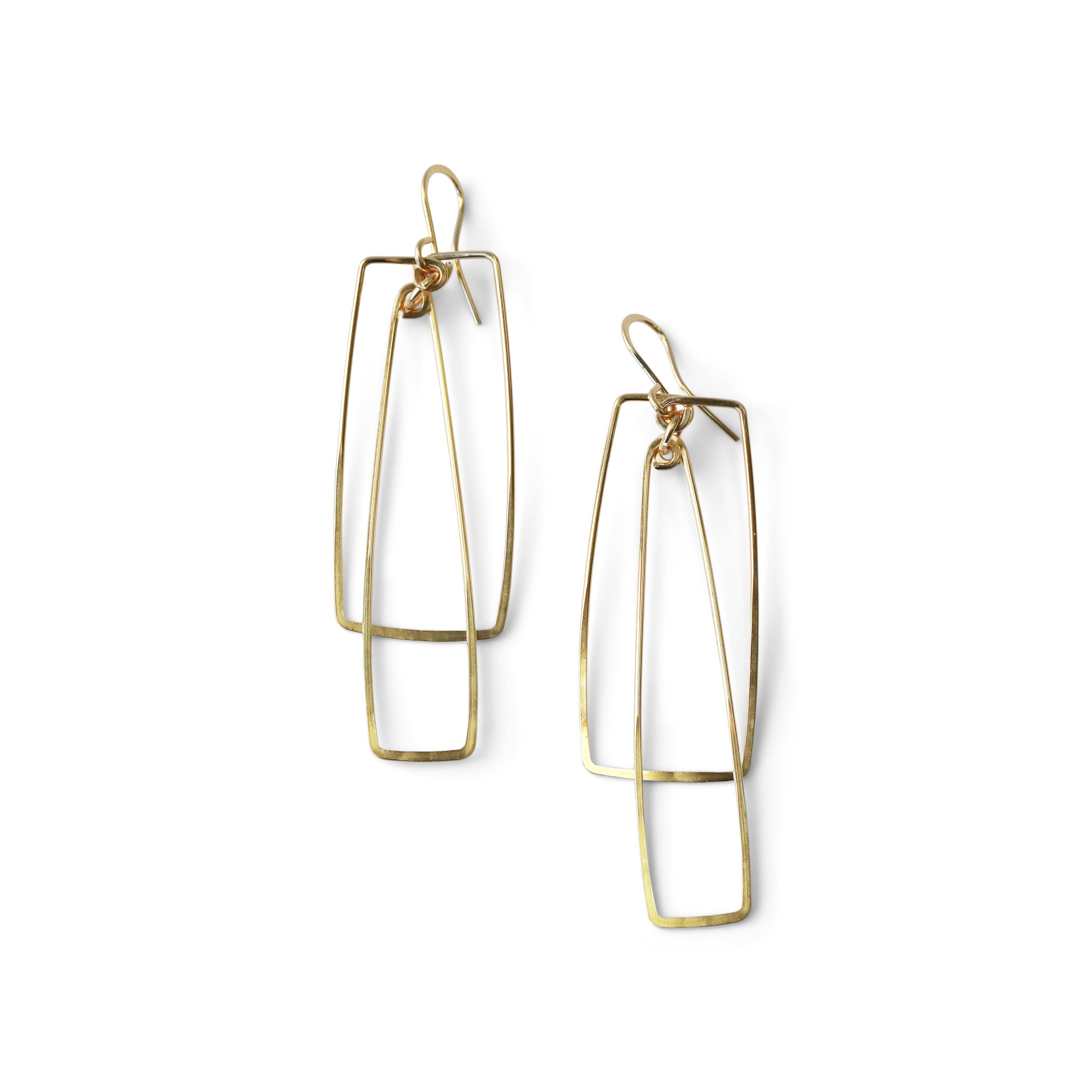 Rectangle Mirage Earring - The Gilded Witch