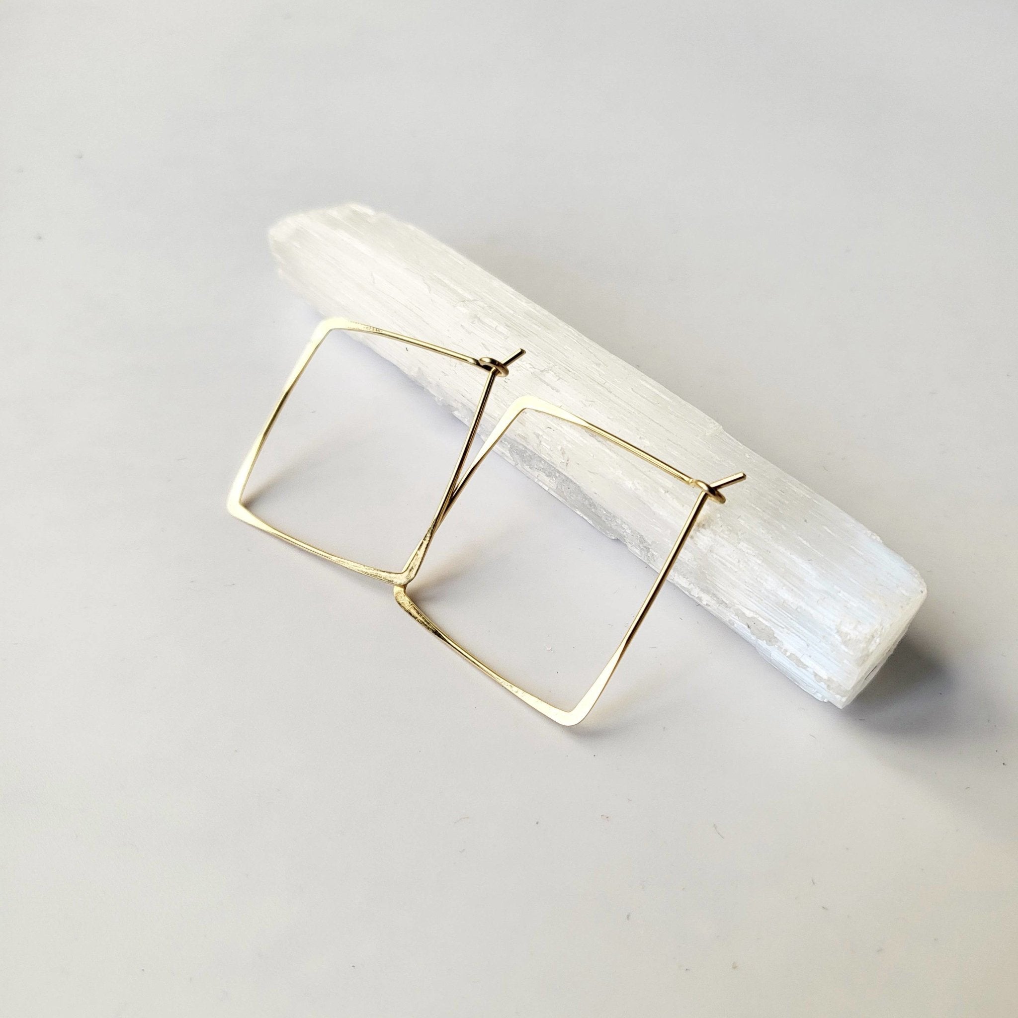 Square Earrings - The Gilded Witch
