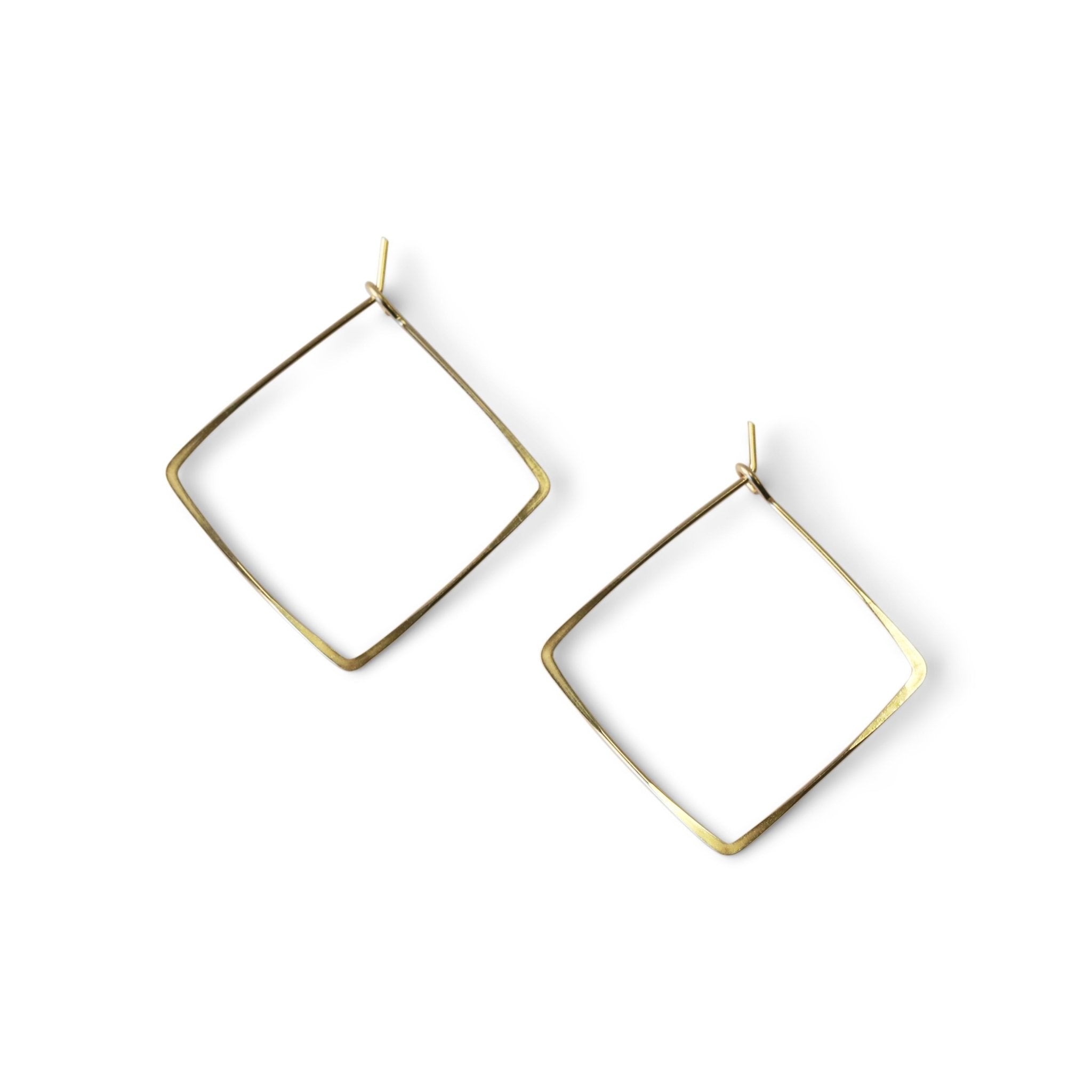 Square Earrings - The Gilded Witch