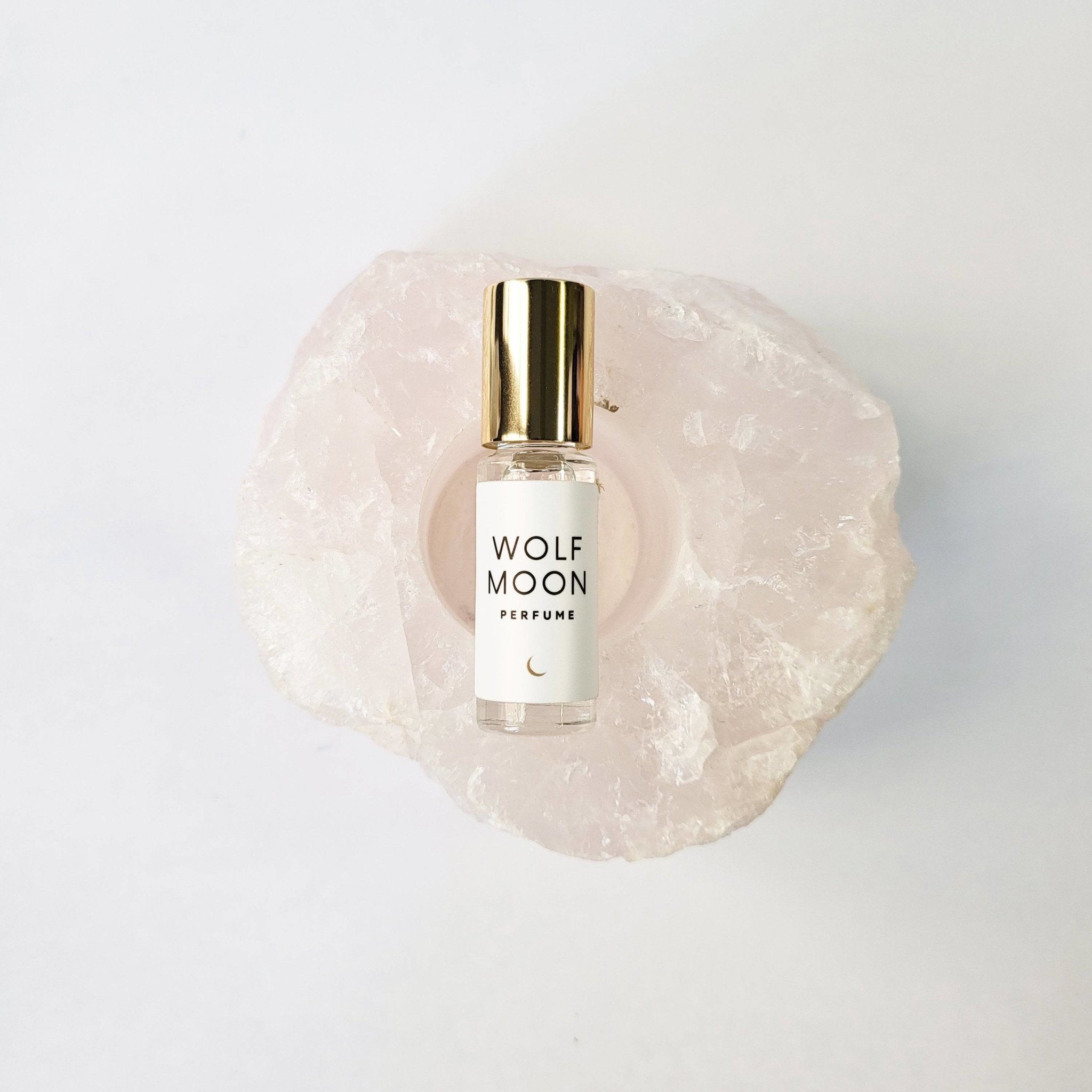Wolf Moon Gemstone Perfume Oil - Mini Roller - The Gilded Witch