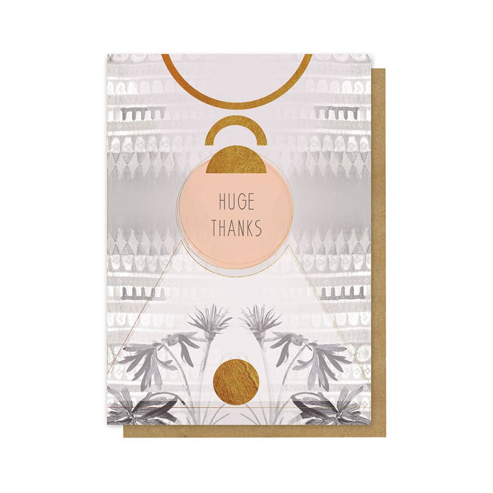 Huge Thanks Thank You Card - The Gilded Witch