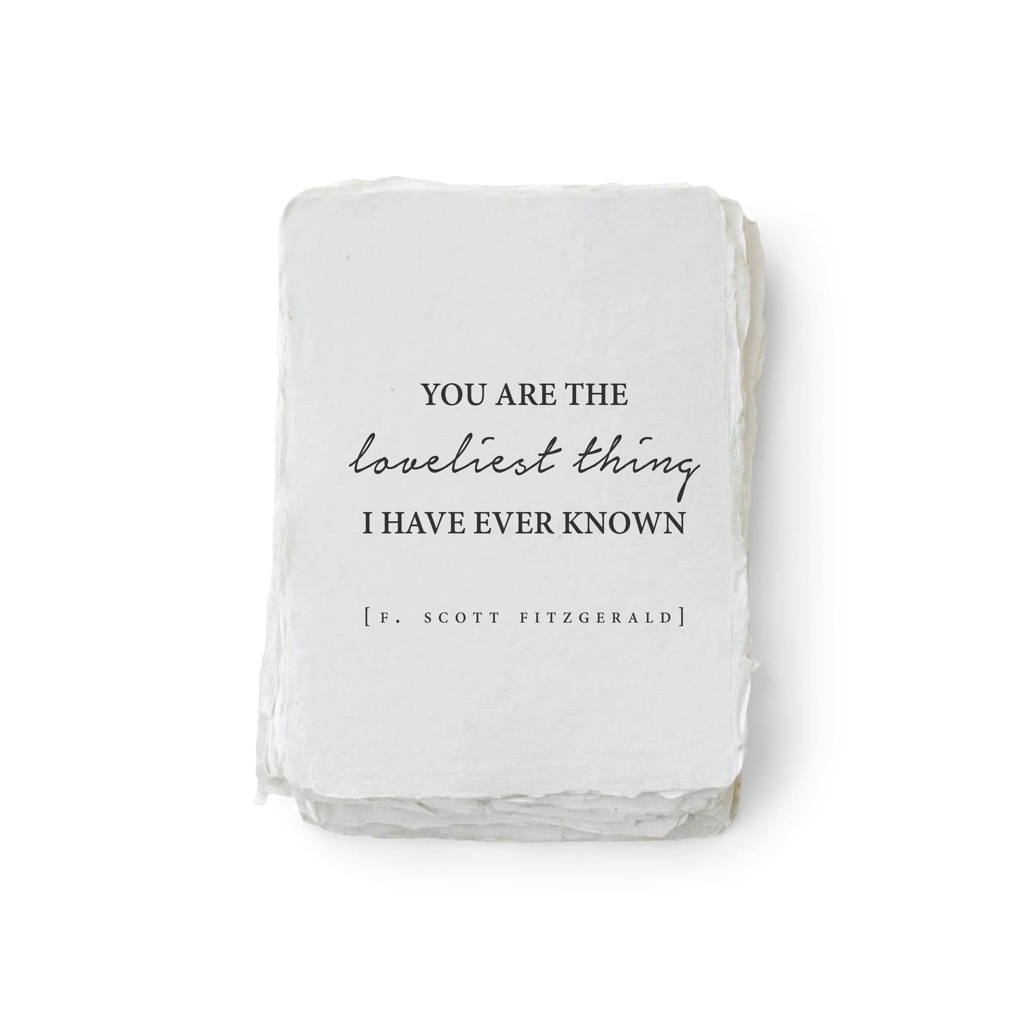 "Loveliest Thing" Love Card - The Gilded Witch