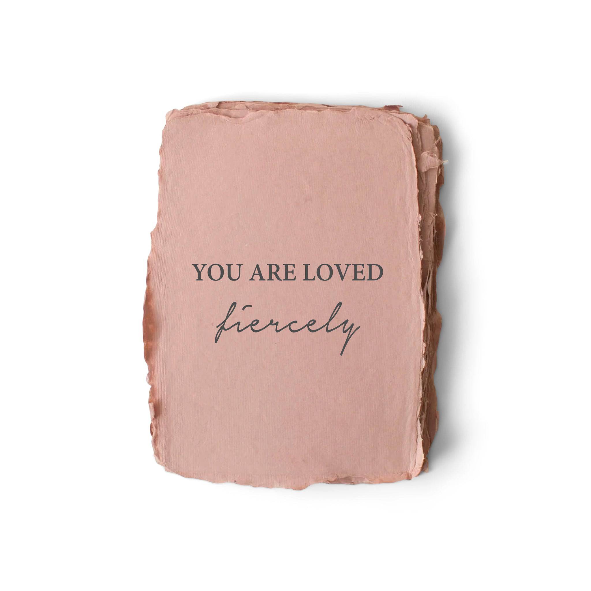 "You Are Loved, Fiercely." Love Card - The Gilded Witch